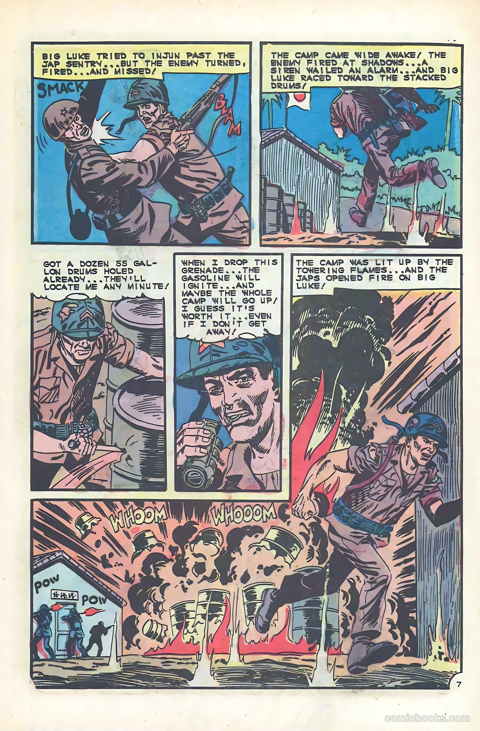 Marines Attack #8 (1965) — page 21