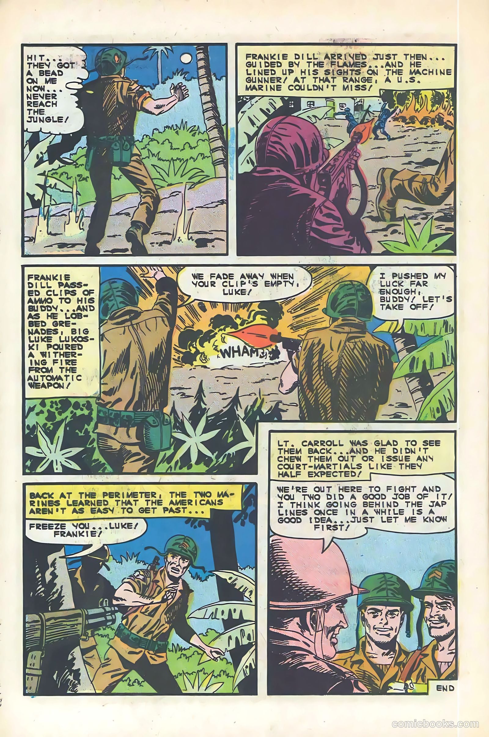 Marines Attack #8 (1965) — page 22