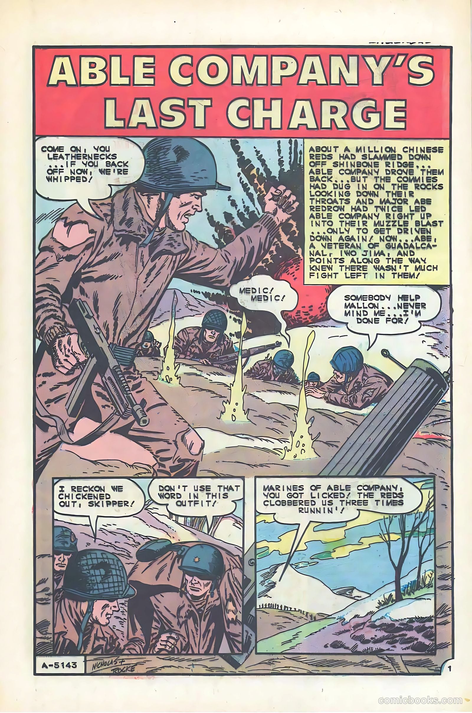 Marines Attack #8 (1965) — page 25