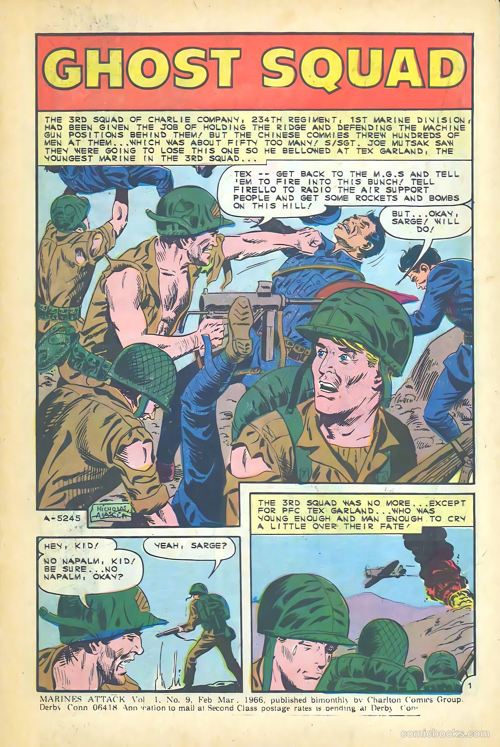 Marines Attack #9 (1966) — page 3