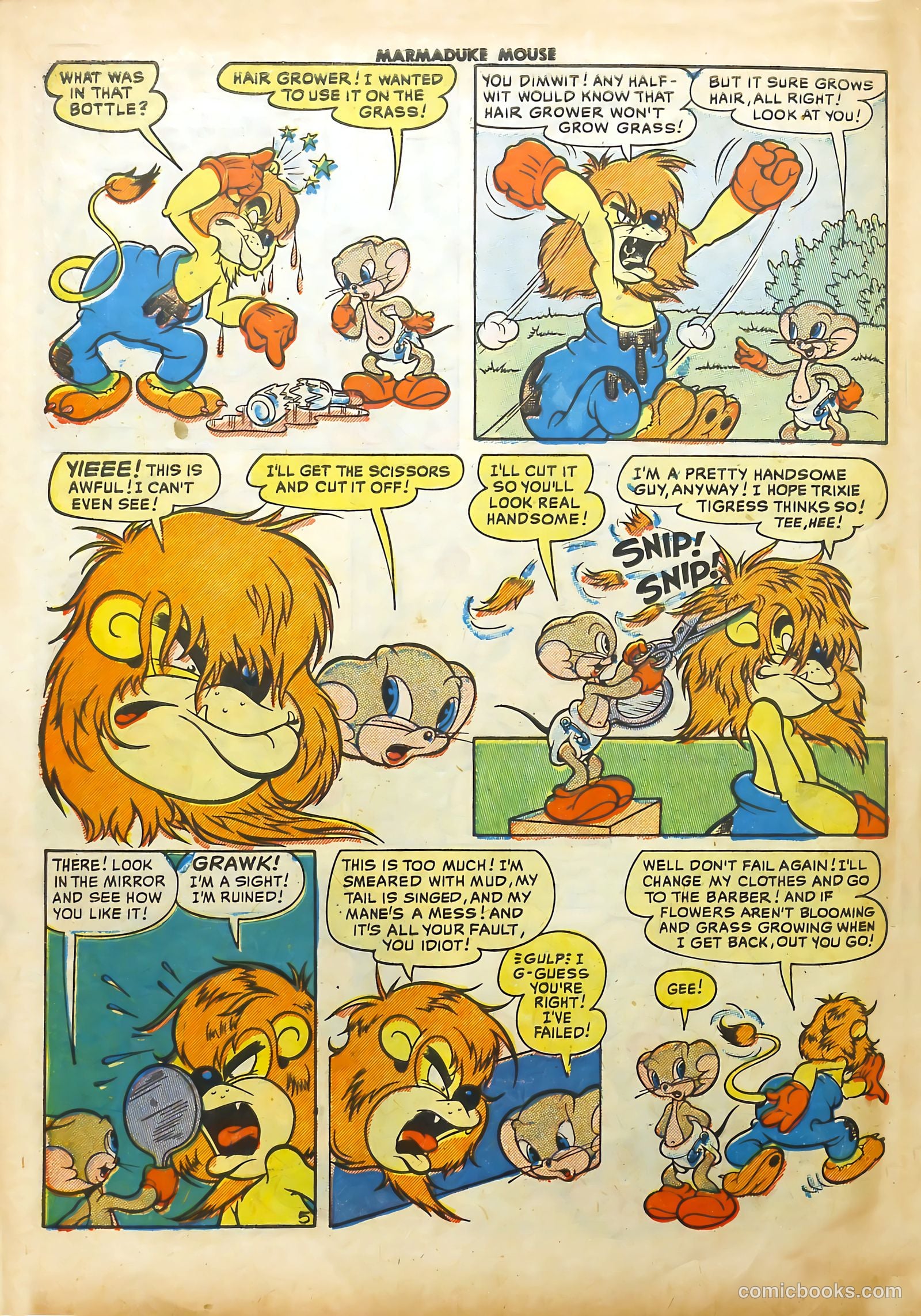 Marmaduke Mouse #32 (1952) — page 30 of 35