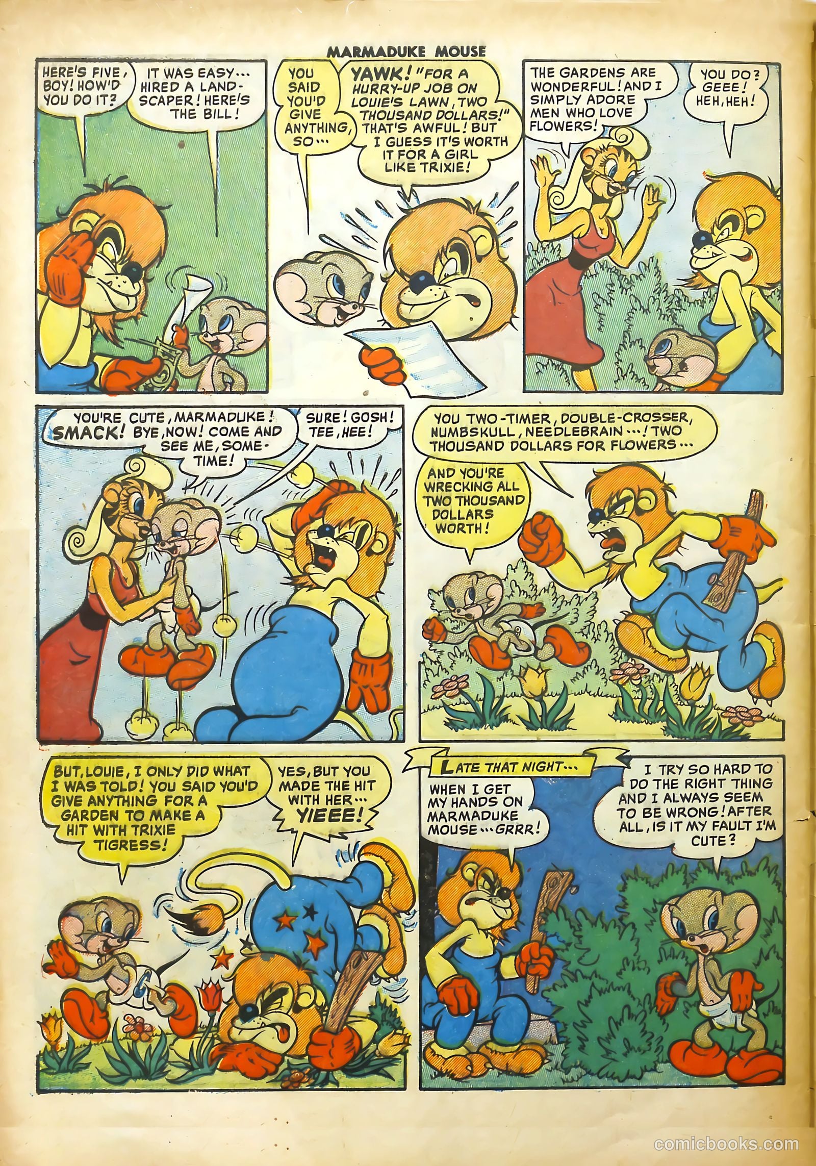 Marmaduke Mouse #32 (1952) — page 32 of 35