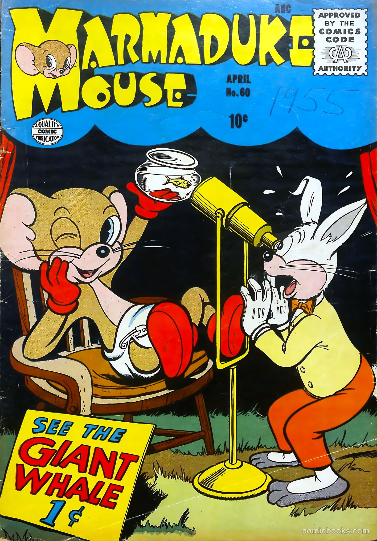 Marmaduke Mouse #60 (1956) — page 1 of 36