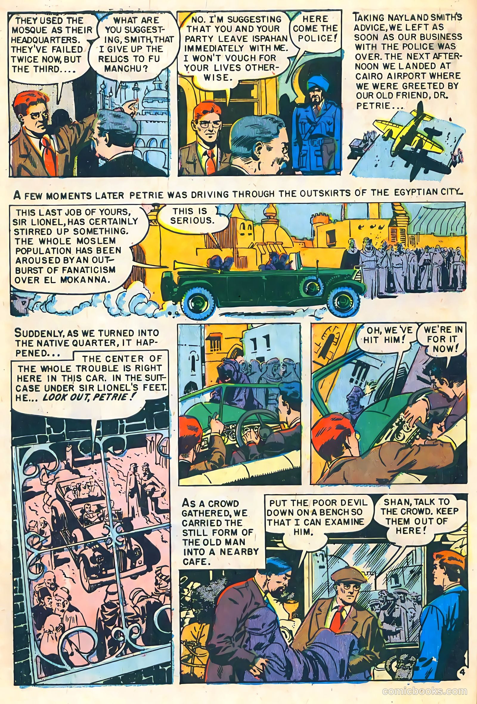 Mask of Dr. Fu Manchu #1 (1951) — page 6 of 35