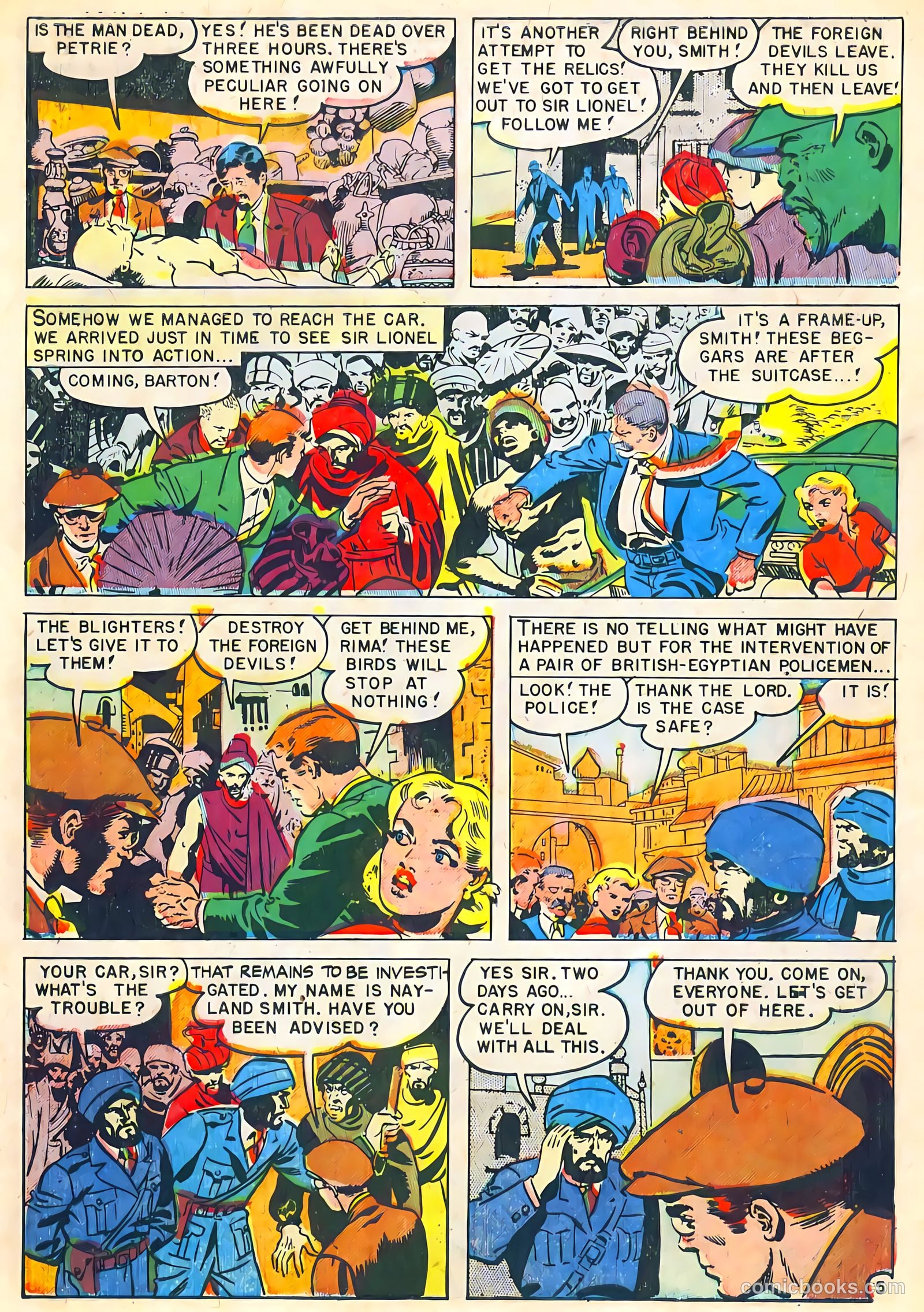 Mask of Dr. Fu Manchu #1 (1951) — page 7 of 35