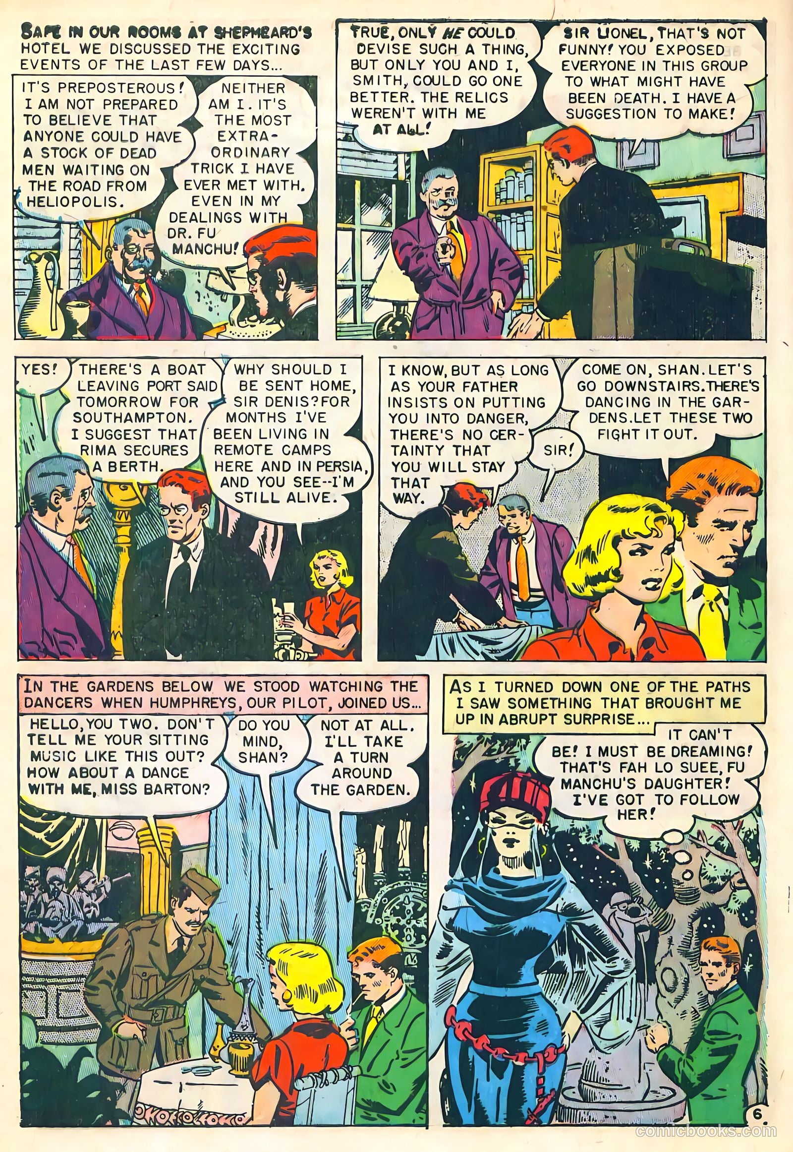 Mask of Dr. Fu Manchu #1 (1951) — page 8 of 35