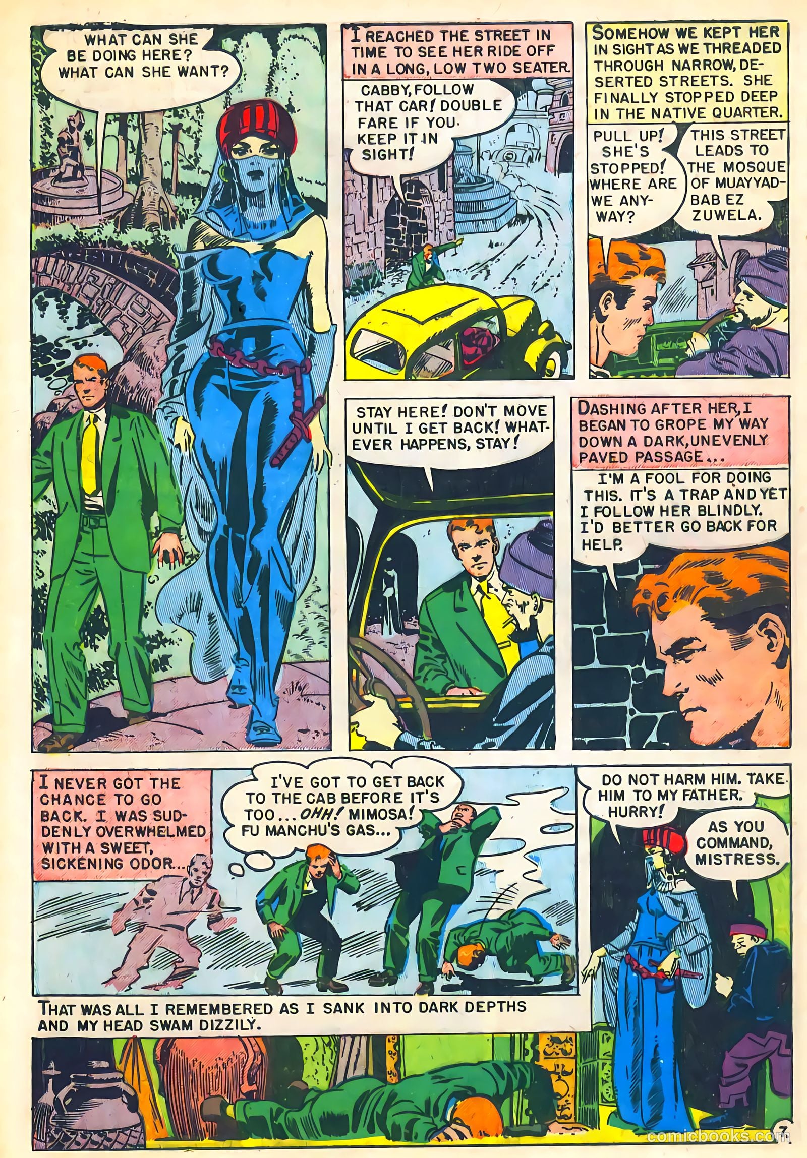 Mask of Dr. Fu Manchu #1 (1951) — page 9 of 35