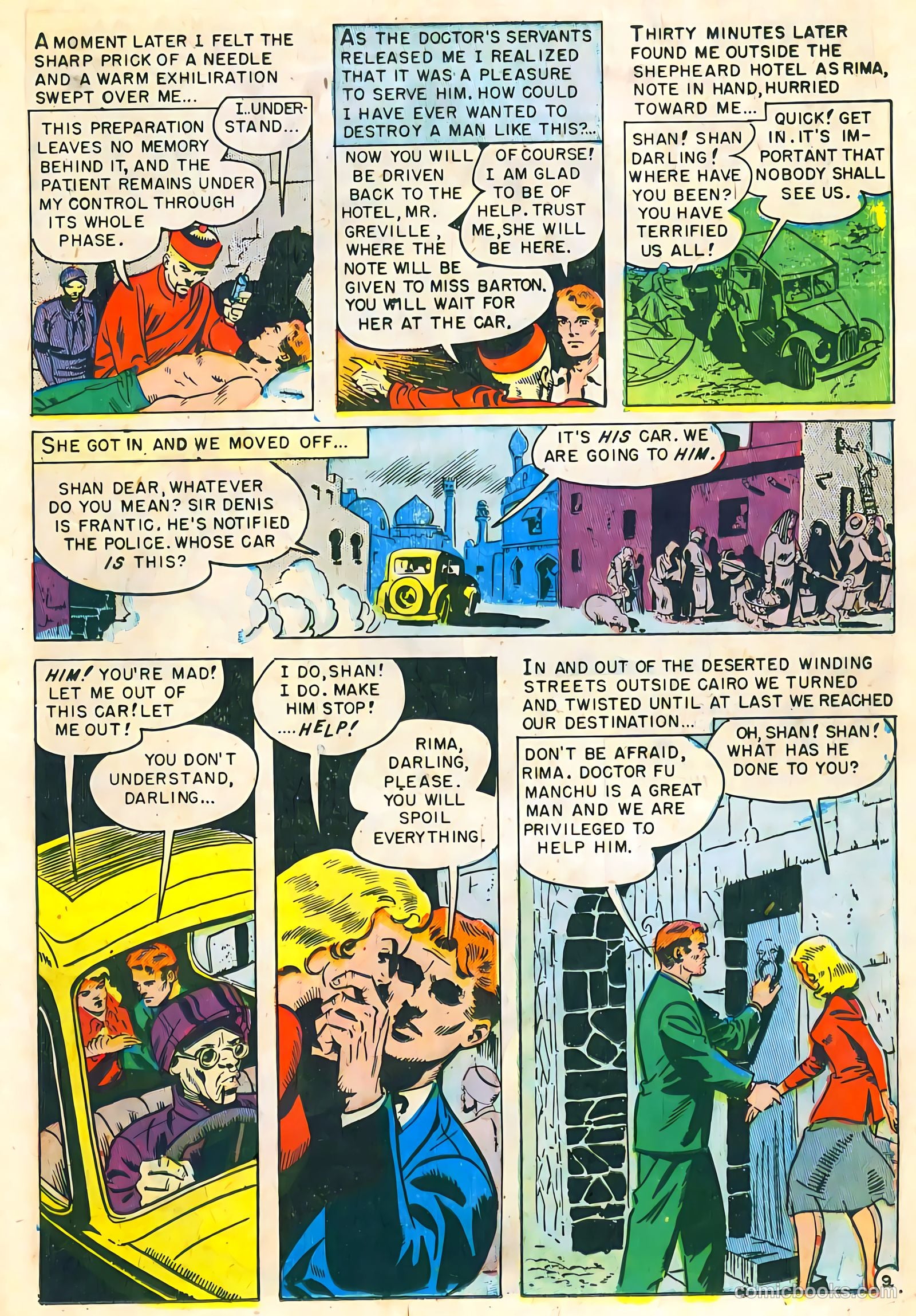 Mask of Dr. Fu Manchu #1 (1951) — page 11 of 35
