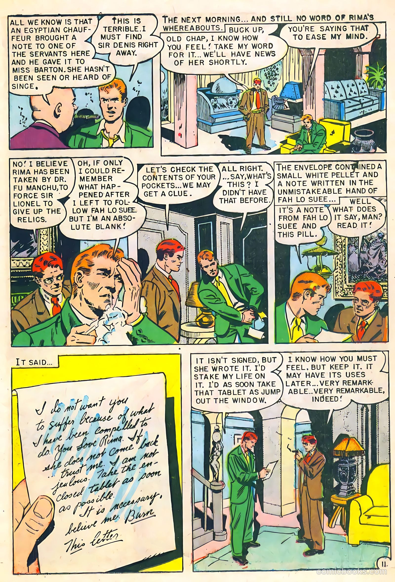 Mask of Dr. Fu Manchu #1 (1951) — page 13 of 35