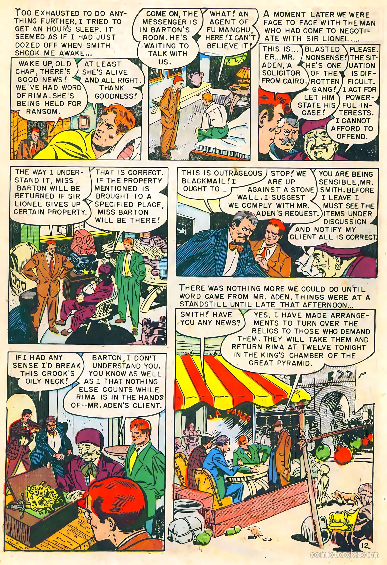 Mask of Dr. Fu Manchu #1 (1951) — page 14 of 35