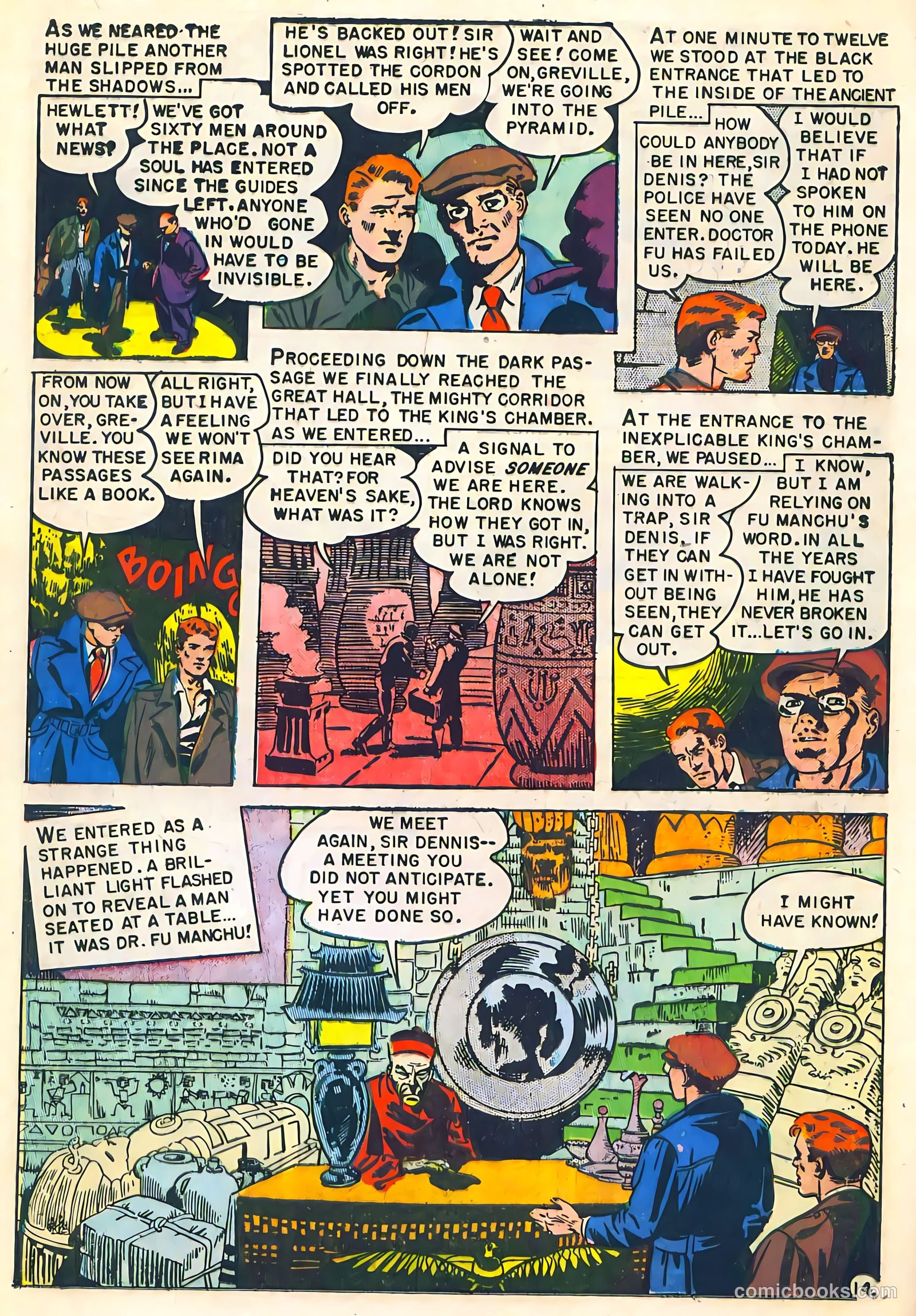 Mask of Dr. Fu Manchu #1 (1951) — page 16 of 35