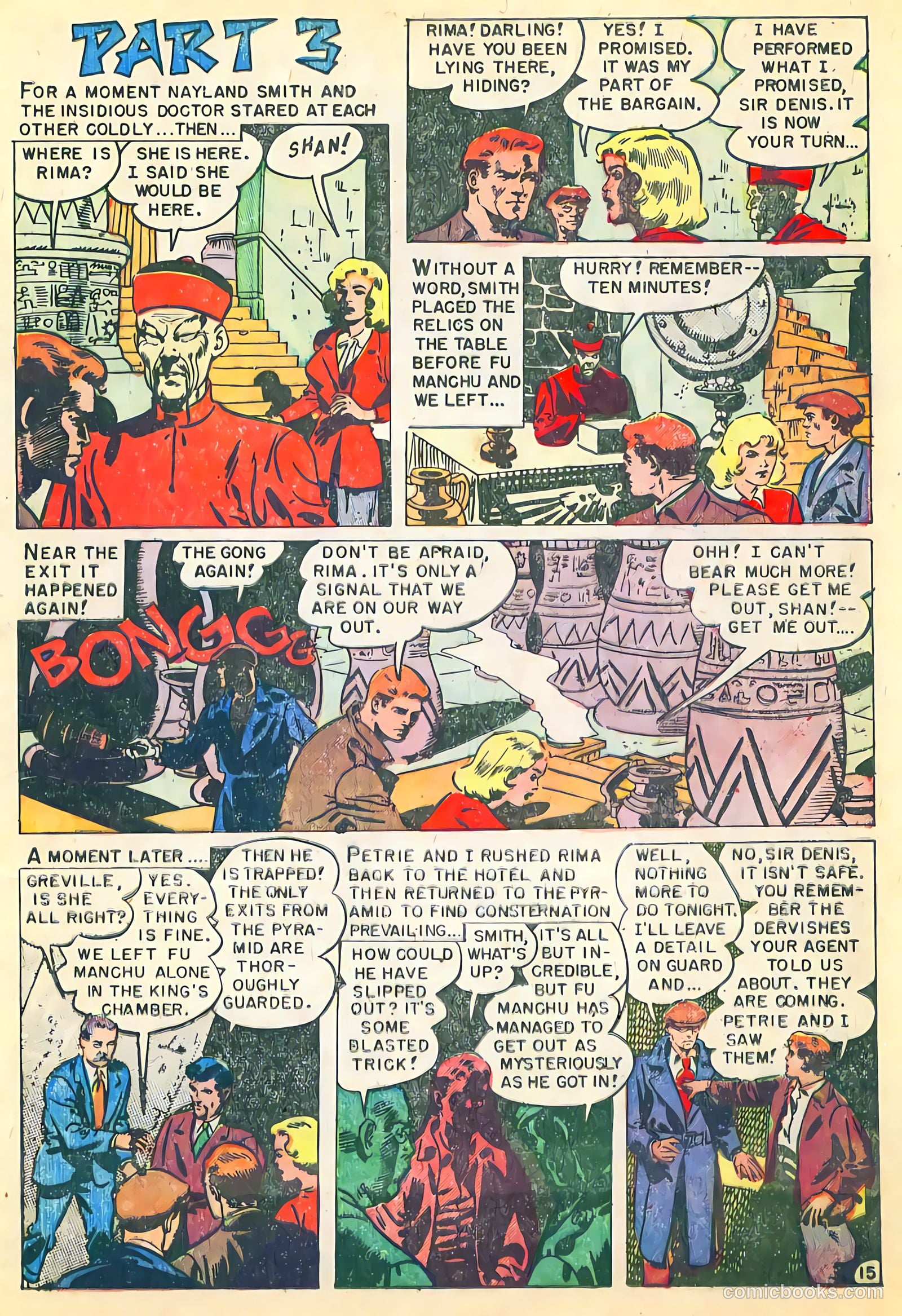 Mask of Dr. Fu Manchu #1 (1951) — page 17 of 35