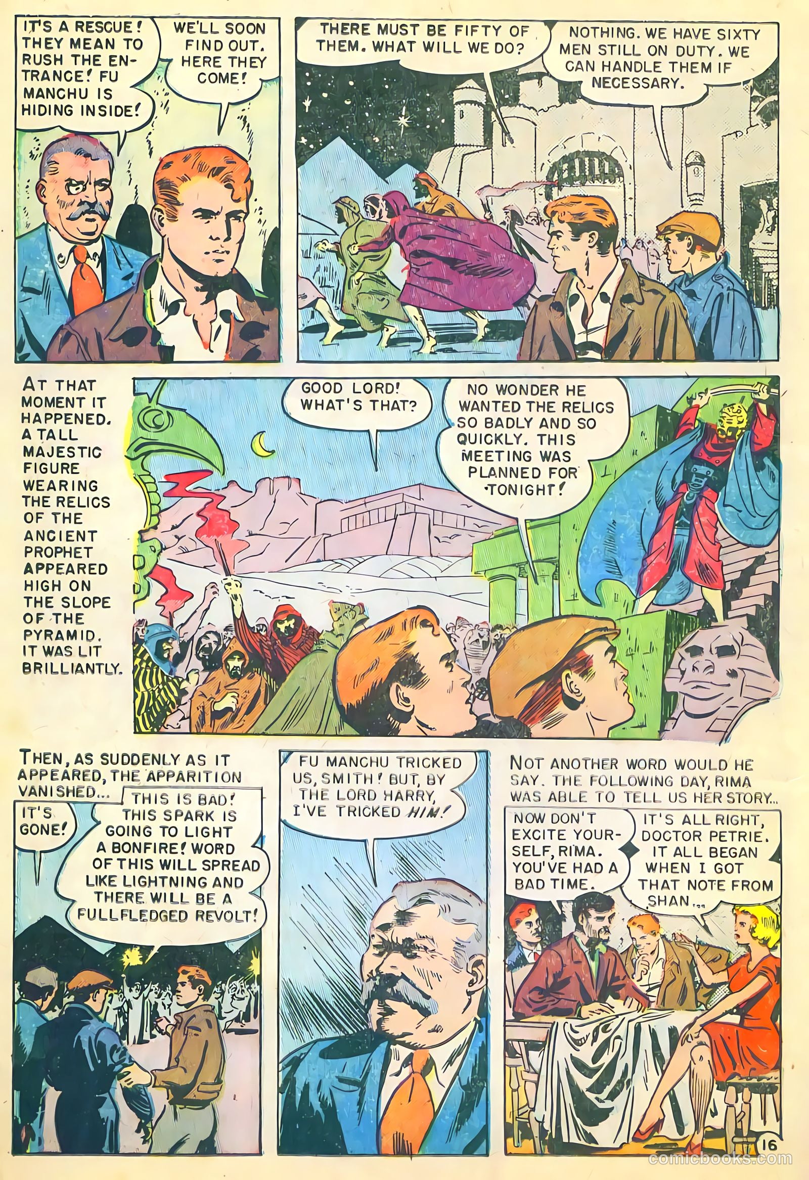 Mask of Dr. Fu Manchu #1 (1951) — page 18 of 35