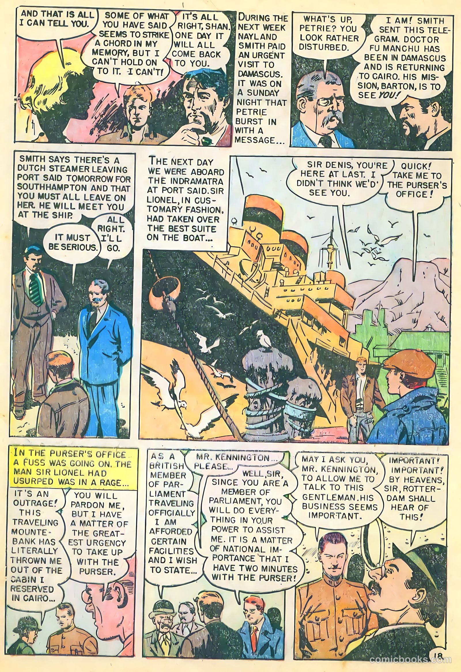 Mask of Dr. Fu Manchu #1 (1951) — page 20 of 35