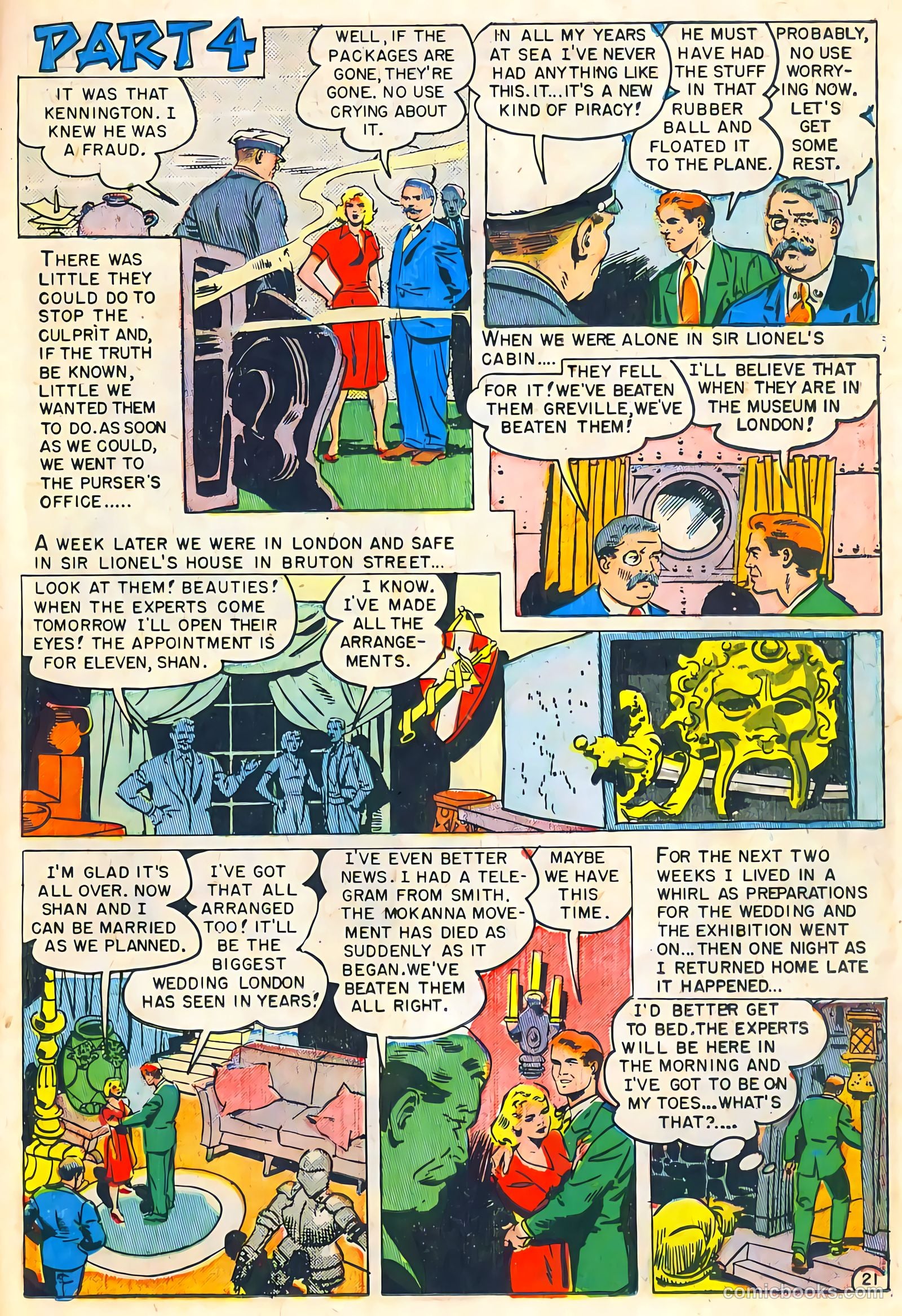 Mask of Dr. Fu Manchu #1 (1951) — page 23 of 35