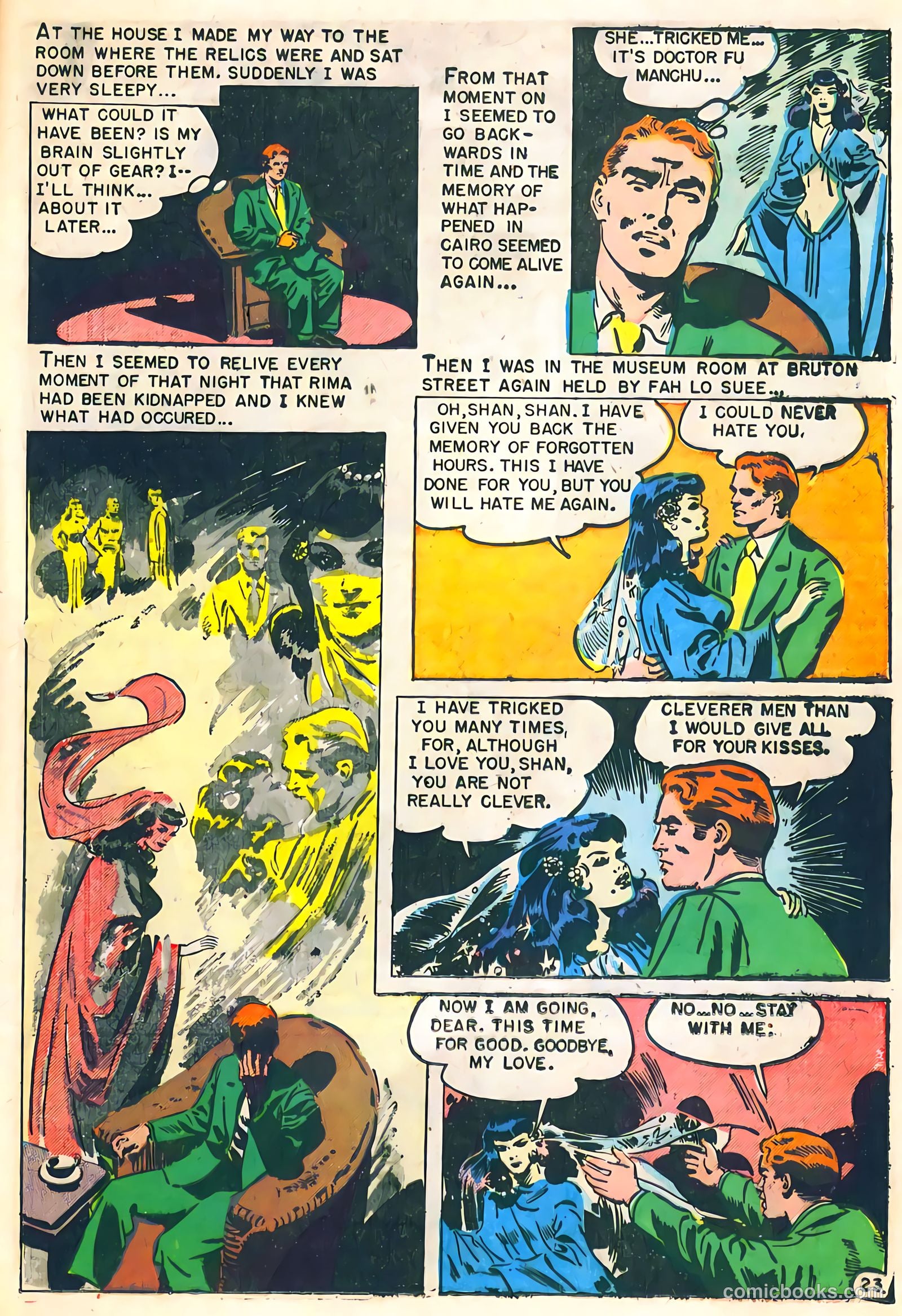 Mask of Dr. Fu Manchu #1 (1951) — page 25 of 35