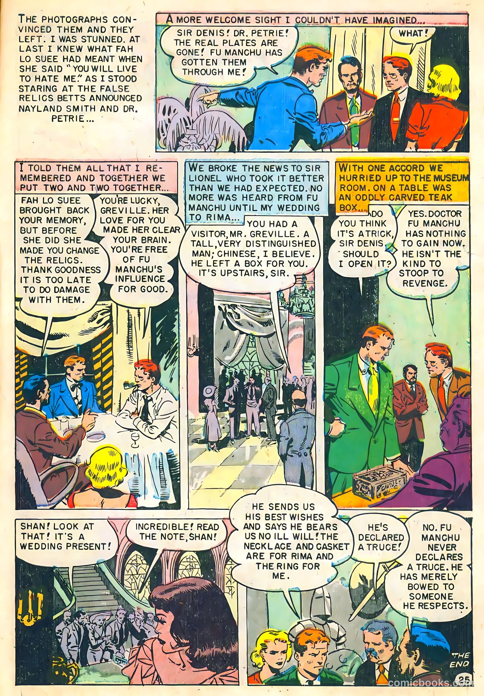 Mask of Dr. Fu Manchu #1 (1951) — page 27 of 35