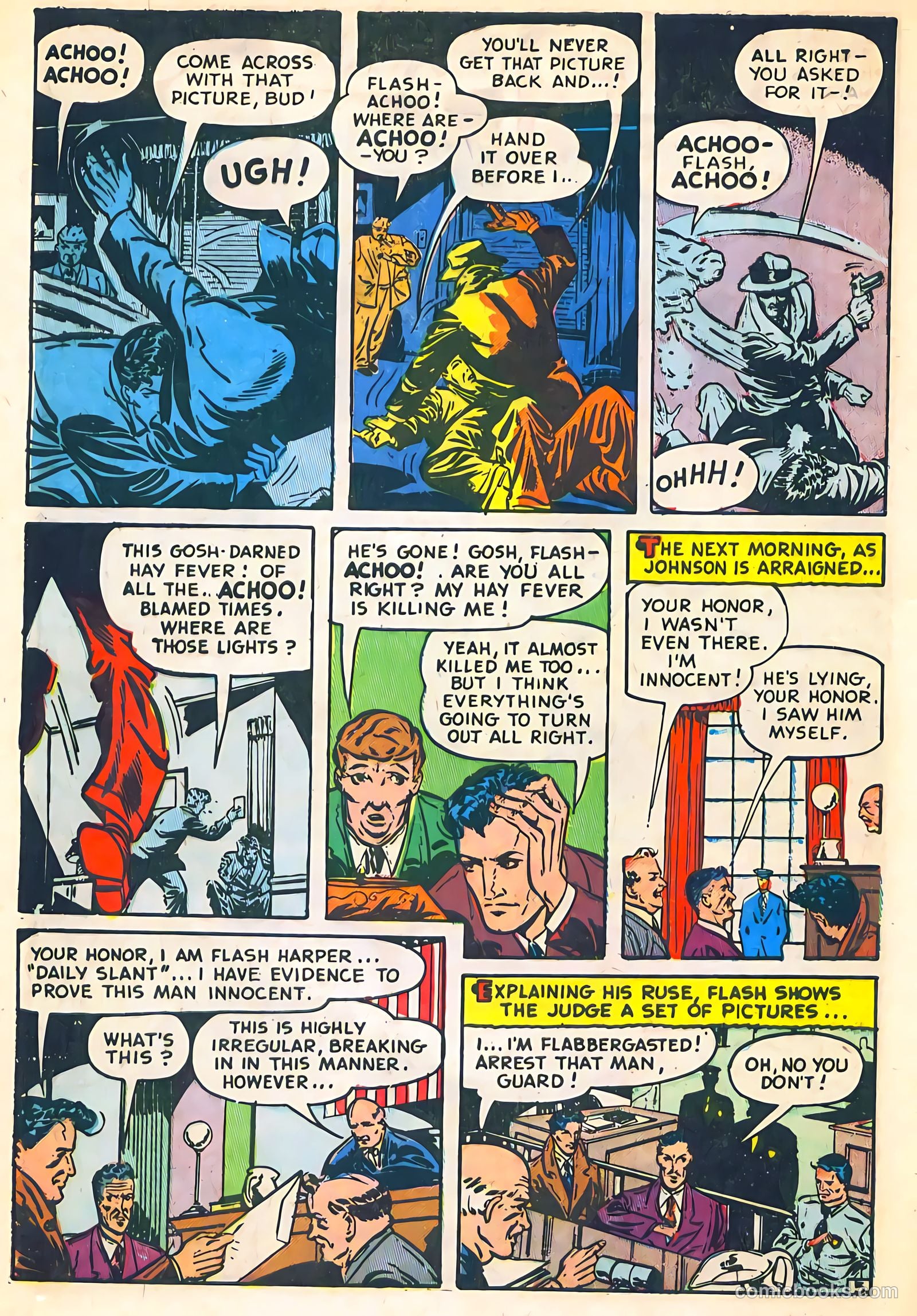 Mask of Dr. Fu Manchu #1 (1951) — page 32 of 35