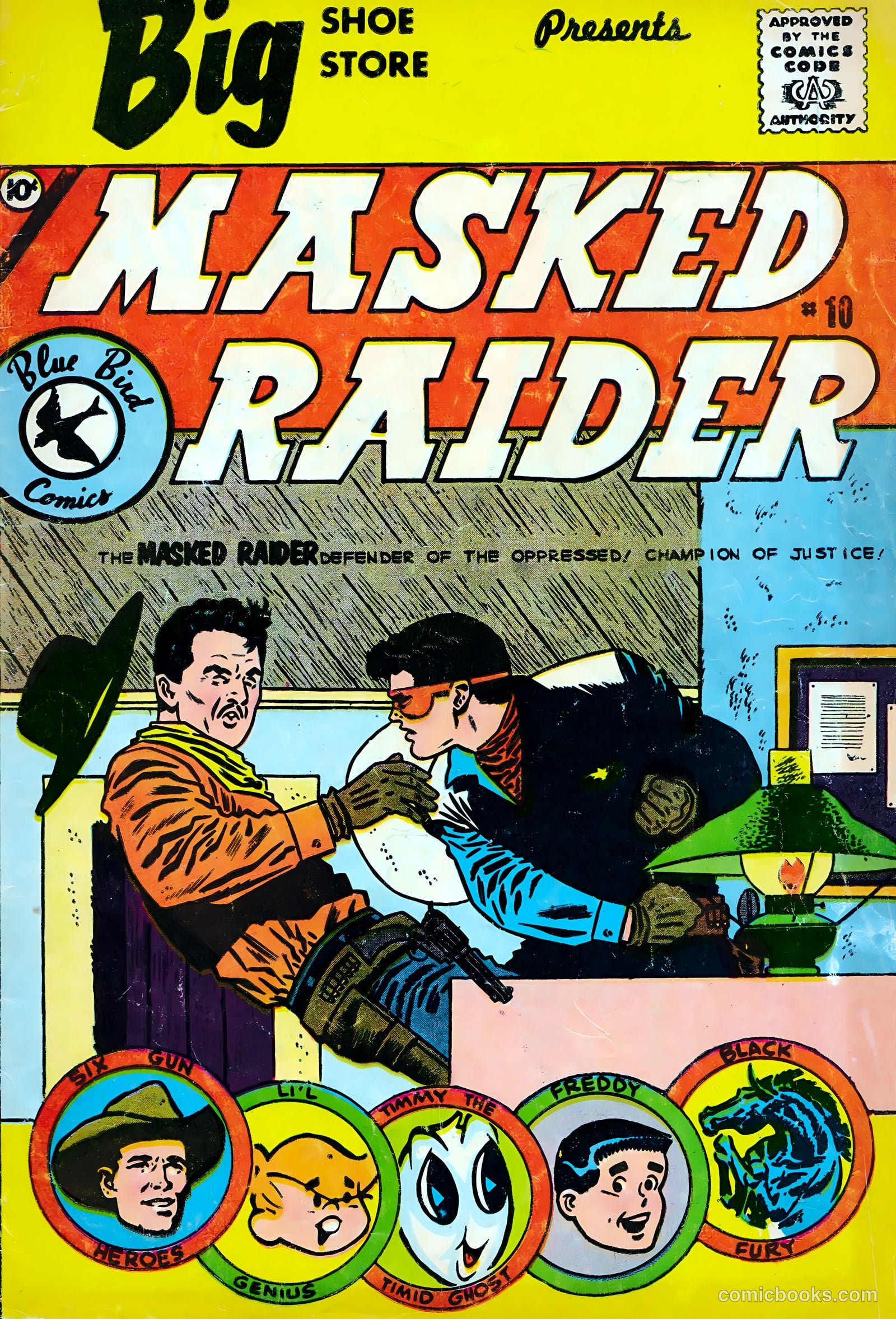 Masked Raider #10 cover