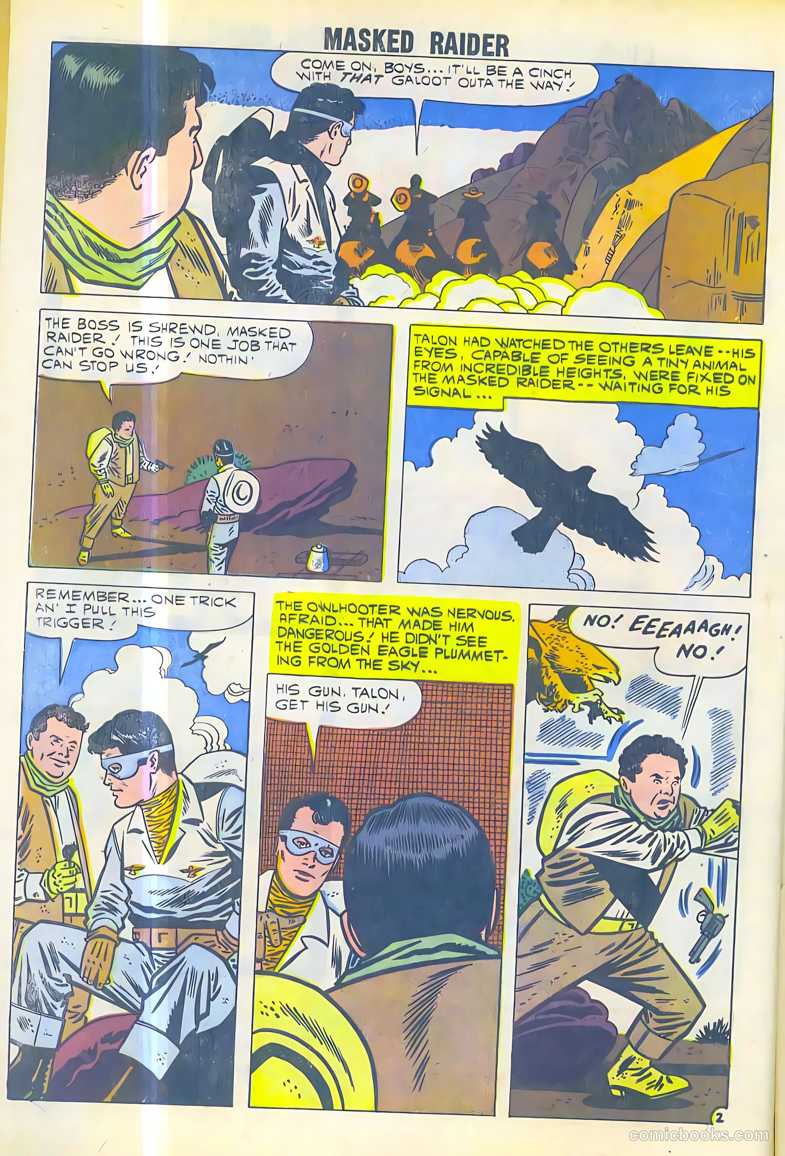 Masked Raider #24 (1949) — page 3