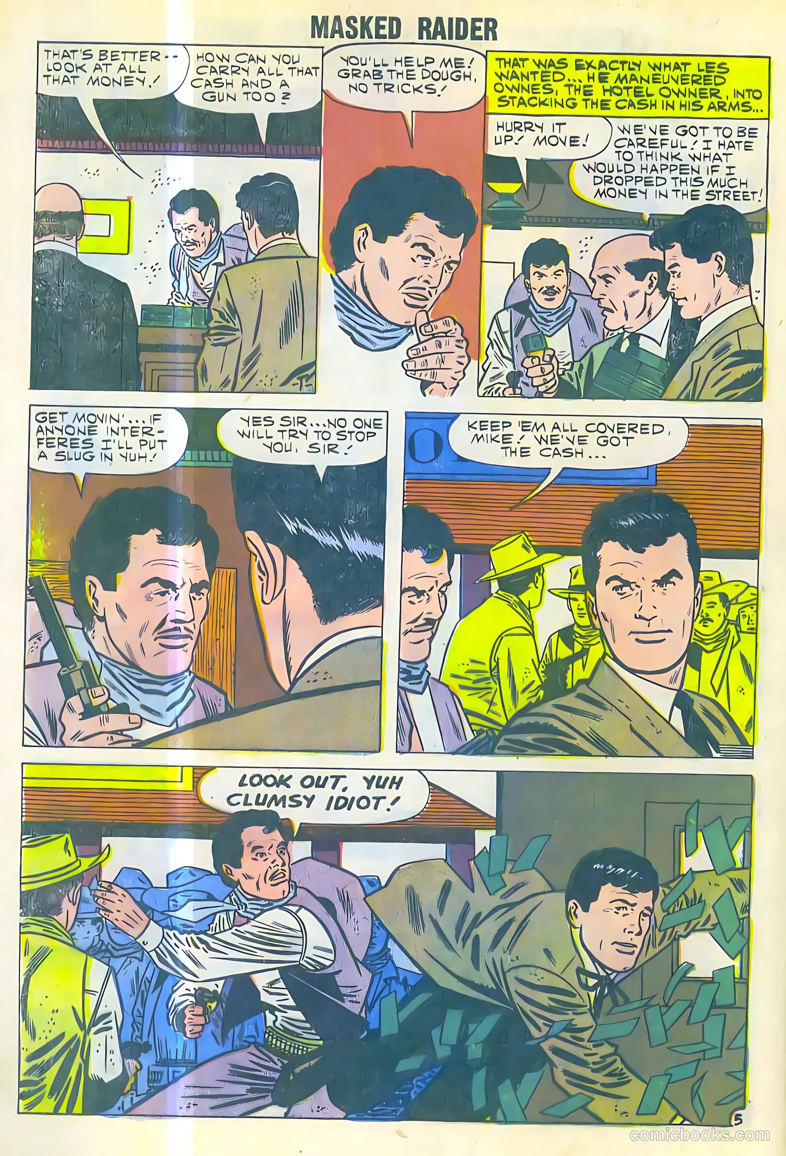 Masked Raider #24 (1949) — page 6