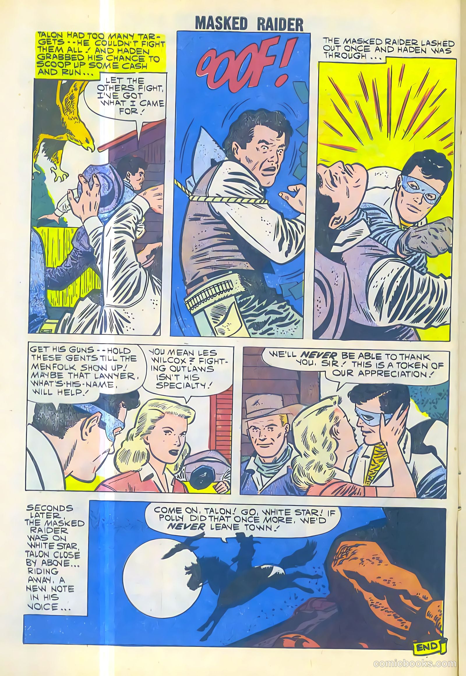 Masked Raider #24 (1949) — page 8