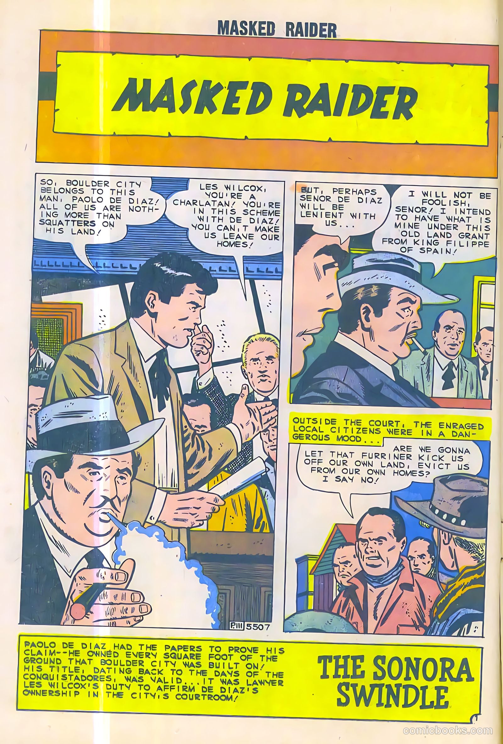 Masked Raider #24 (1949) — page 9