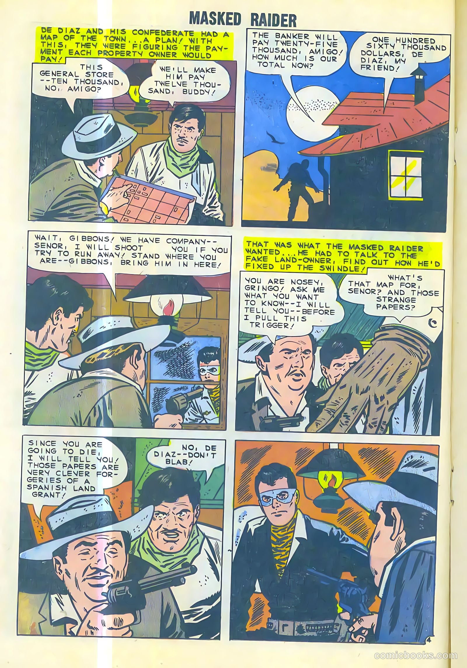 Masked Raider #24 (1949) — page 12