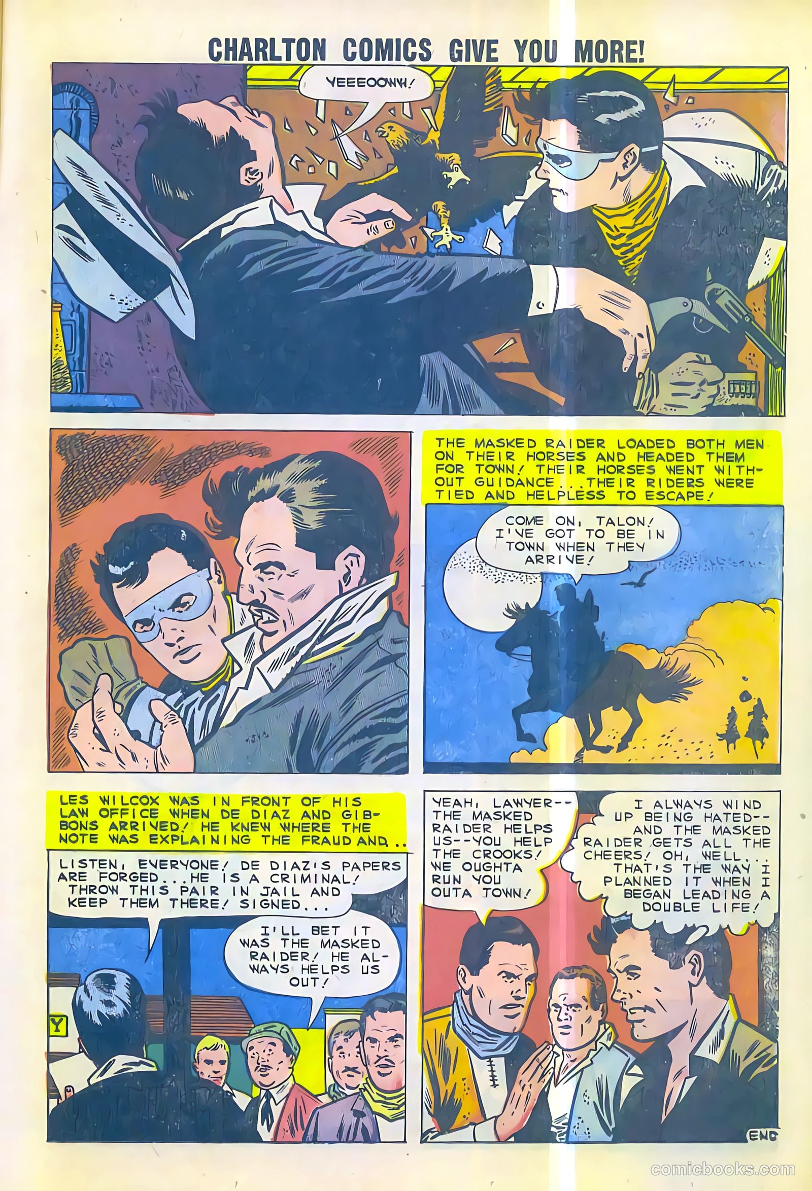 Masked Raider #24 (1949) — page 13