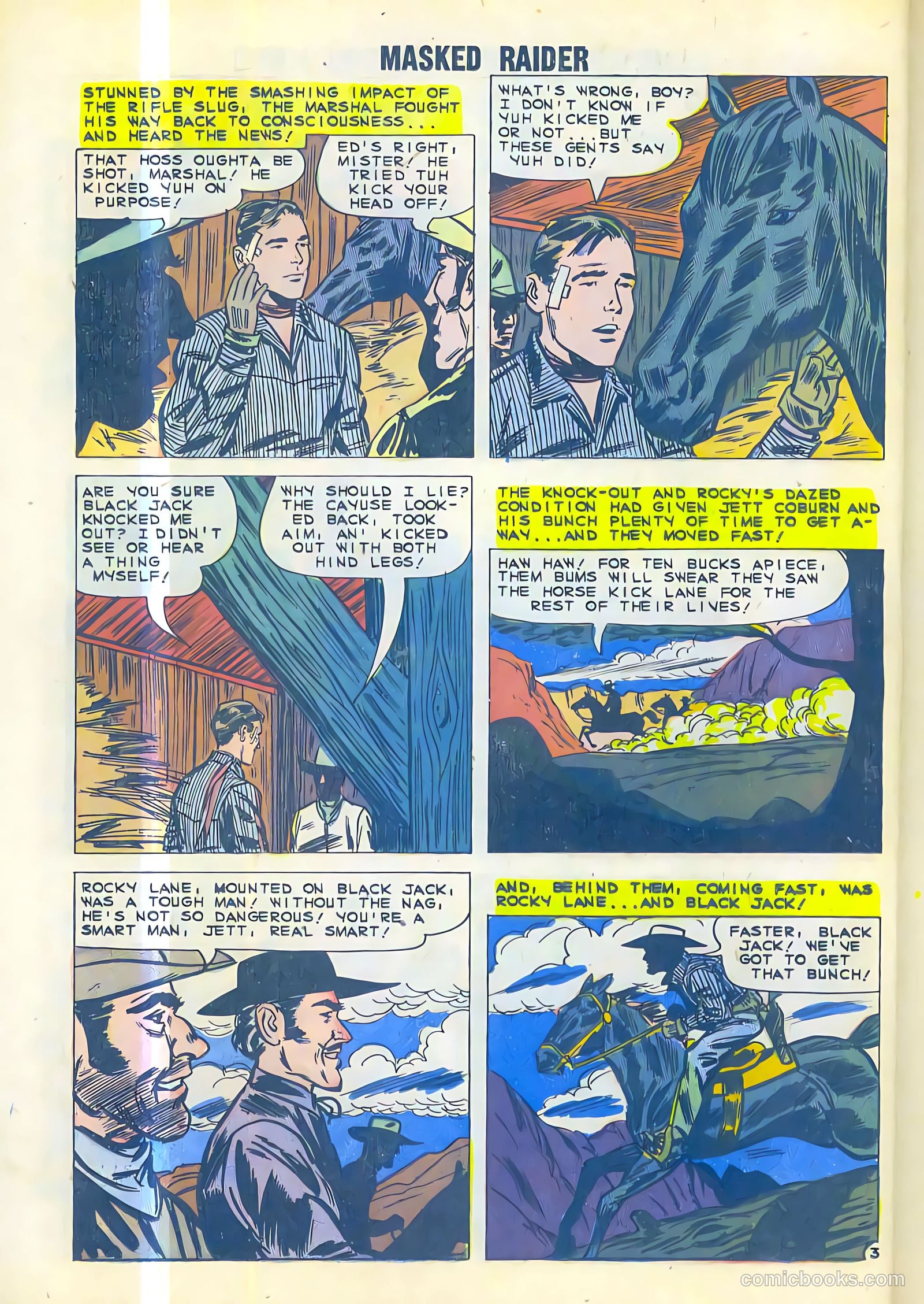 Masked Raider #24 (1949) — page 18