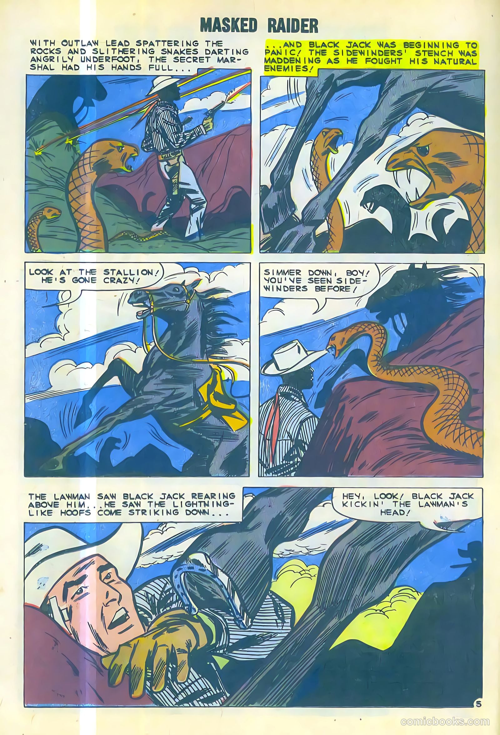 Masked Raider #24 (1949) — page 20
