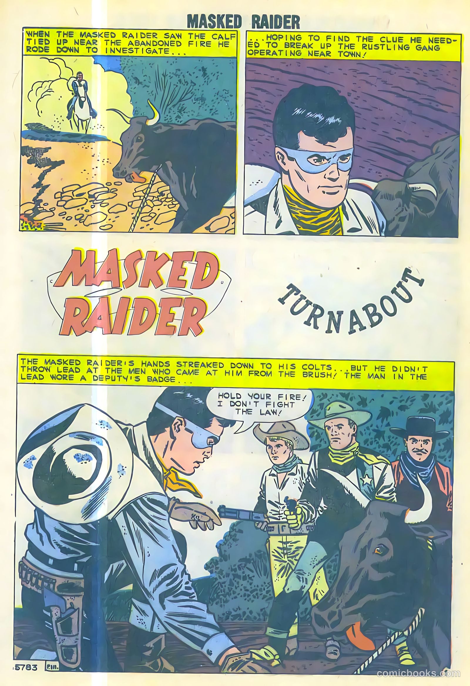 Masked Raider #24 (1949) — page 22