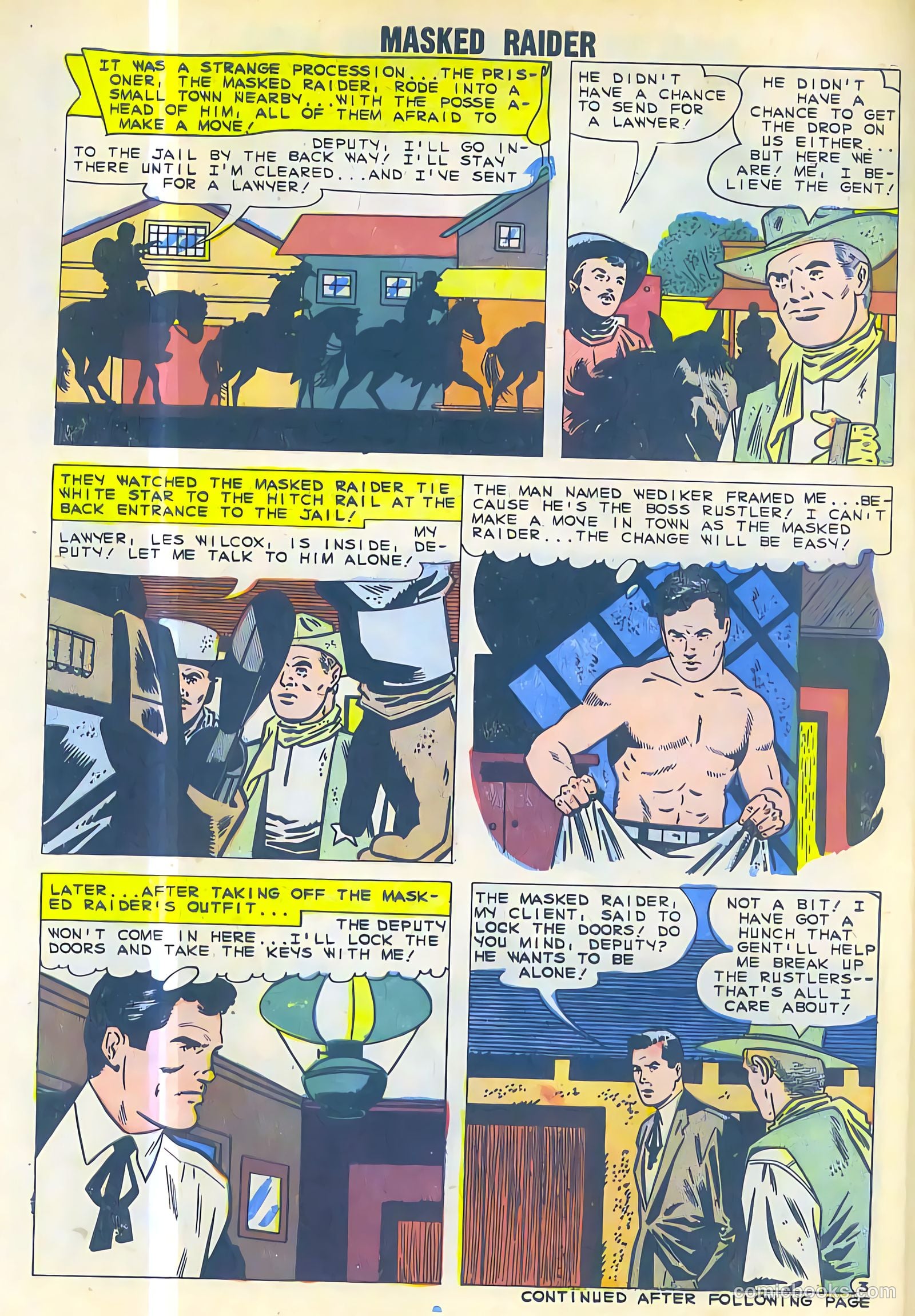 Masked Raider #24 (1949) — page 24