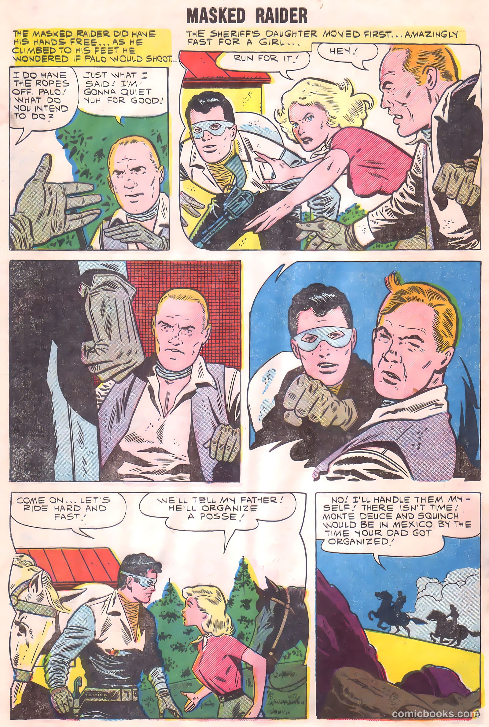 Masked Raider #25 (1960) — page 8