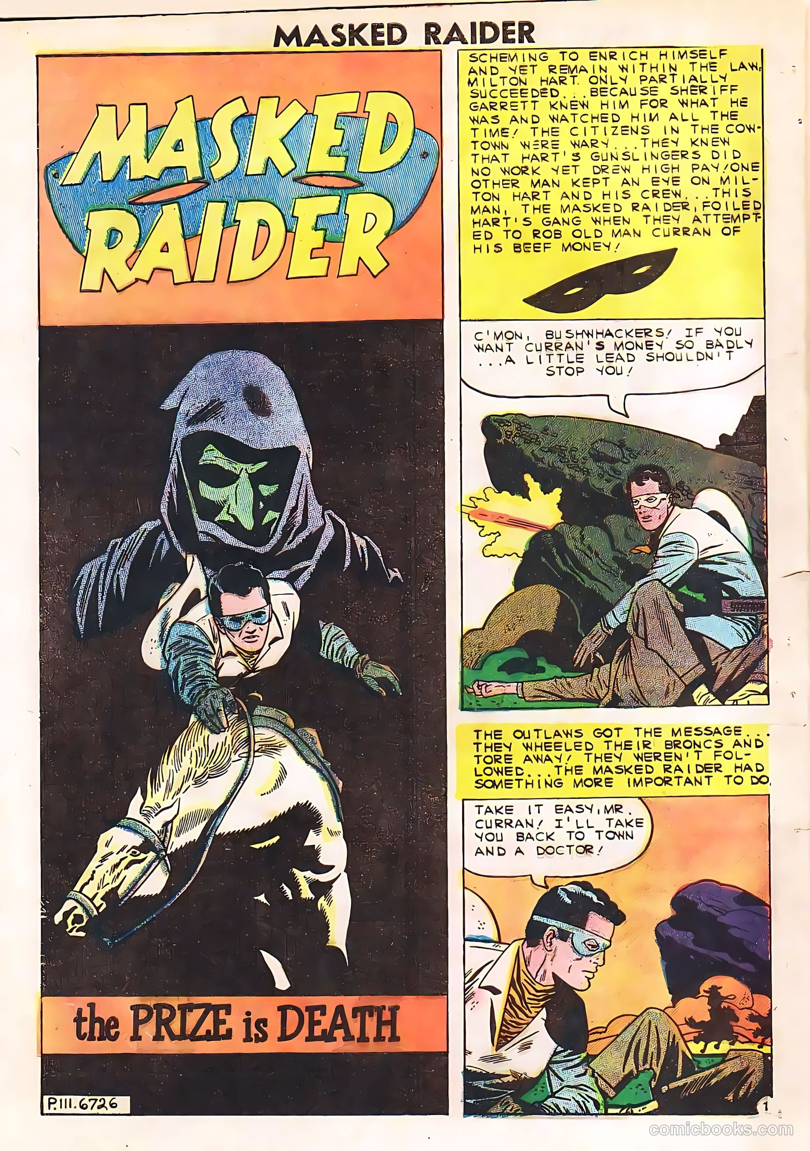 Masked Raider #26 (1960) — page 28