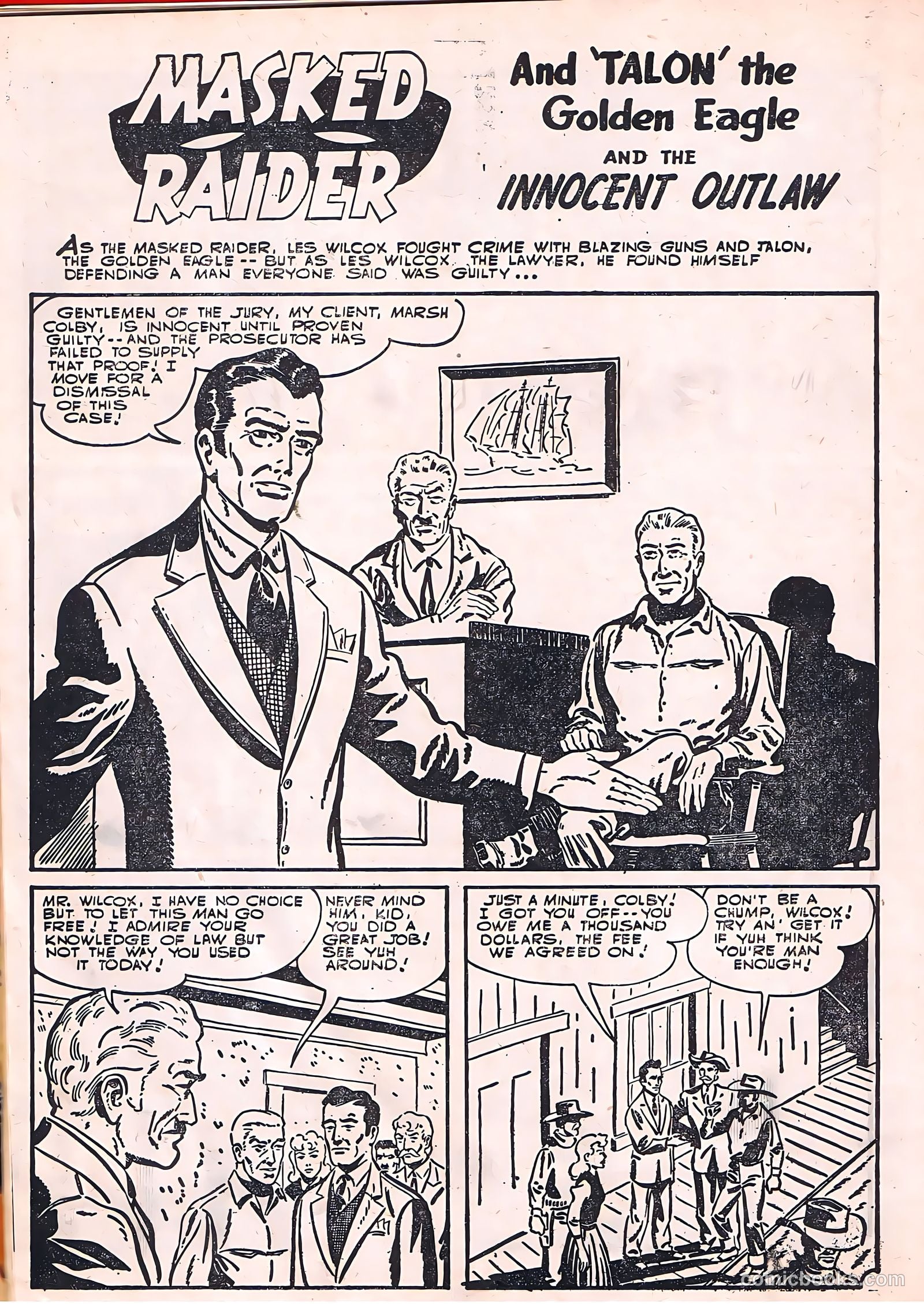 Masked Raider #4 (1959) — page 22 of 28