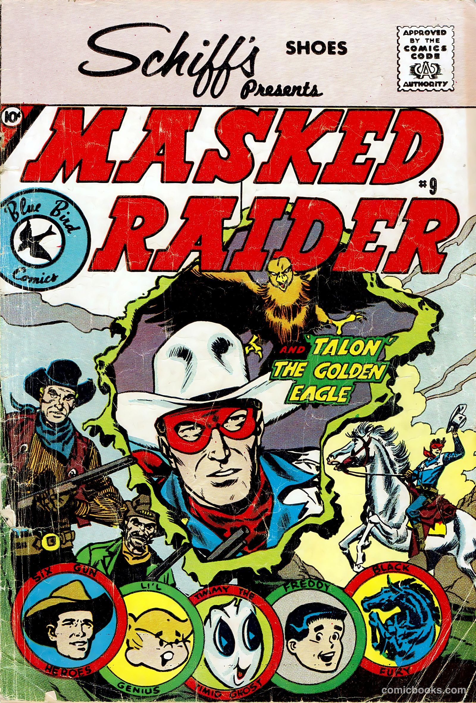 Masked Raider #9 cover