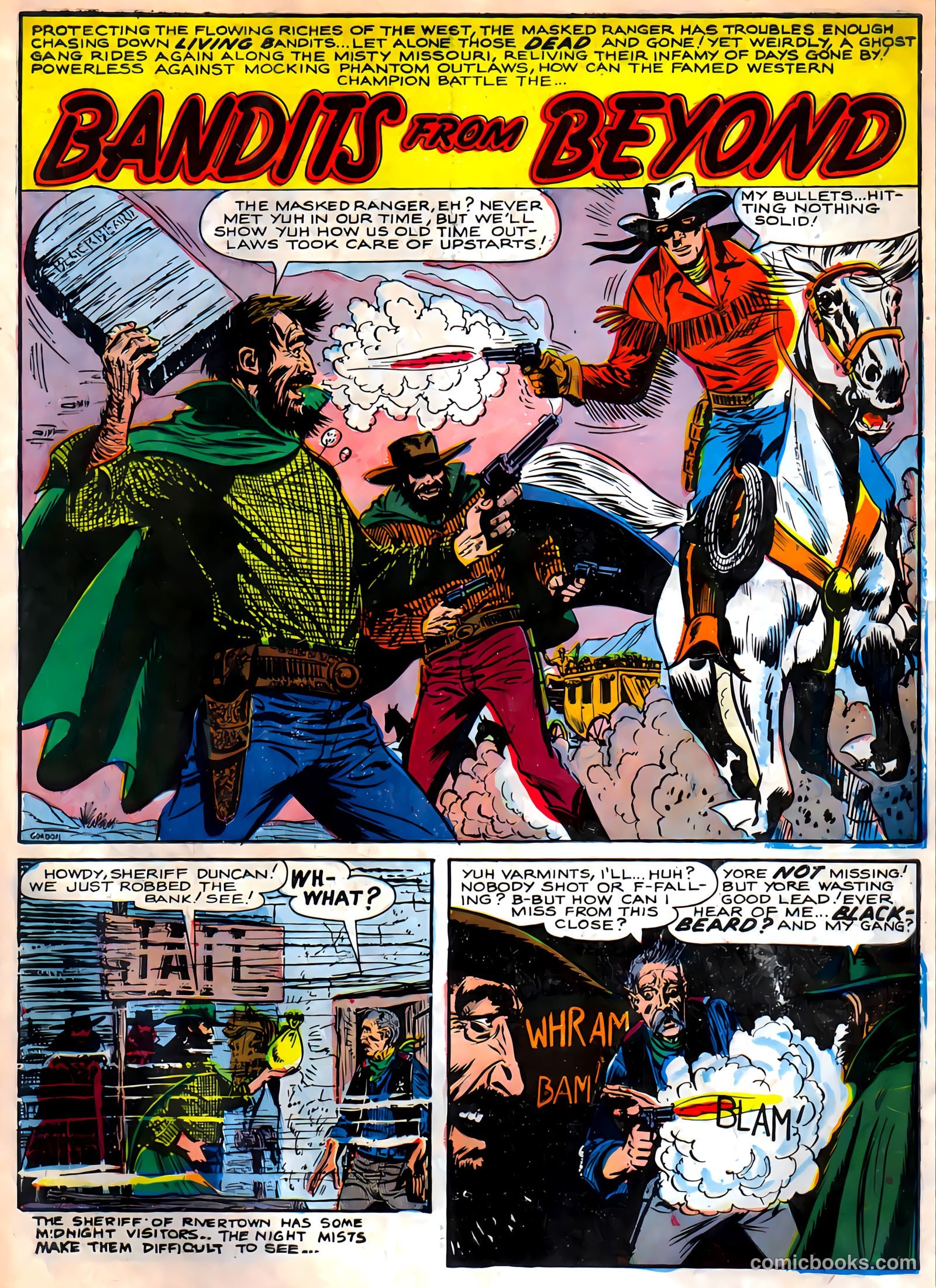 Masked Ranger #6 (1947) — page 2