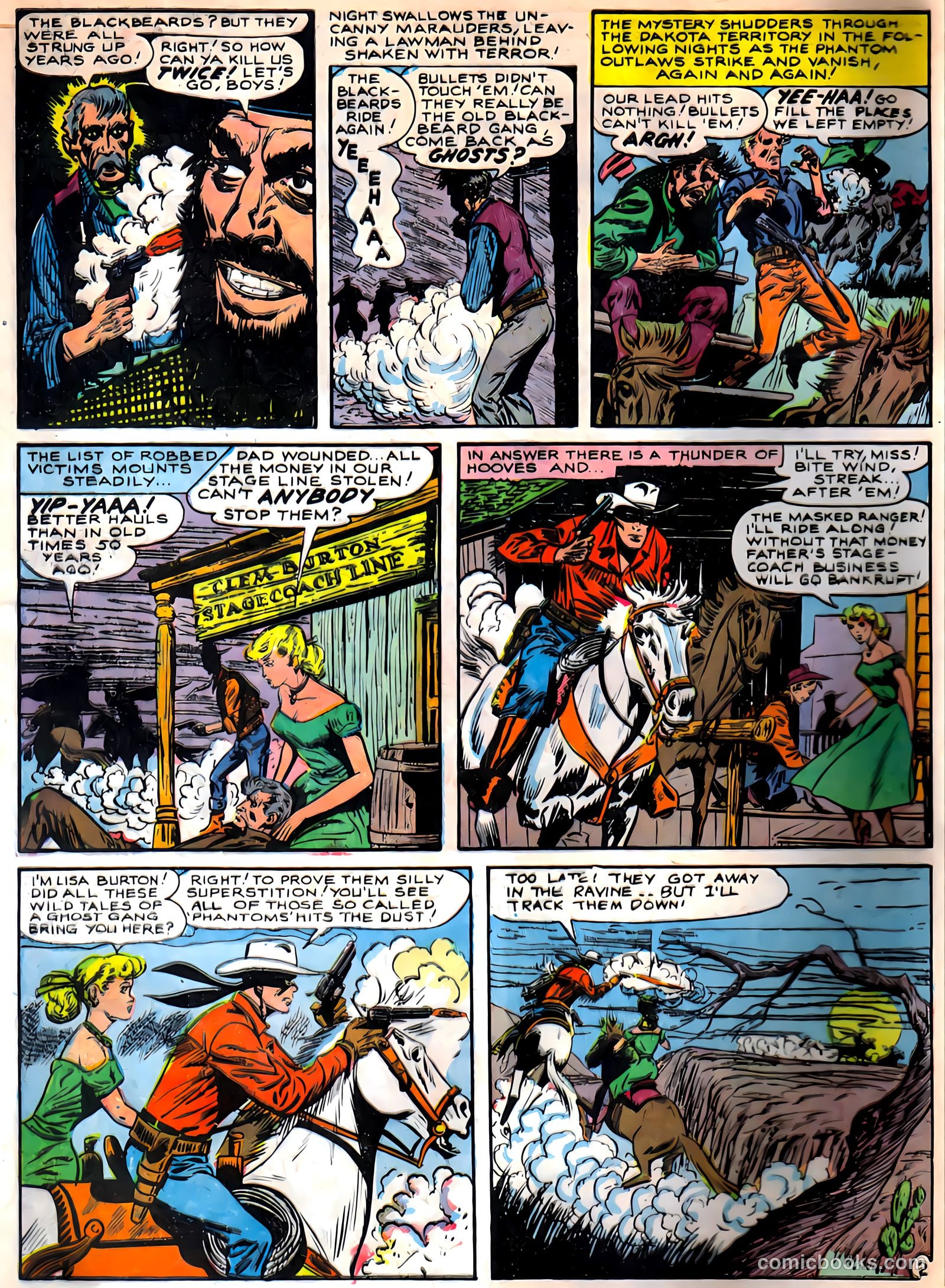 Masked Ranger #6 (1947) — page 3