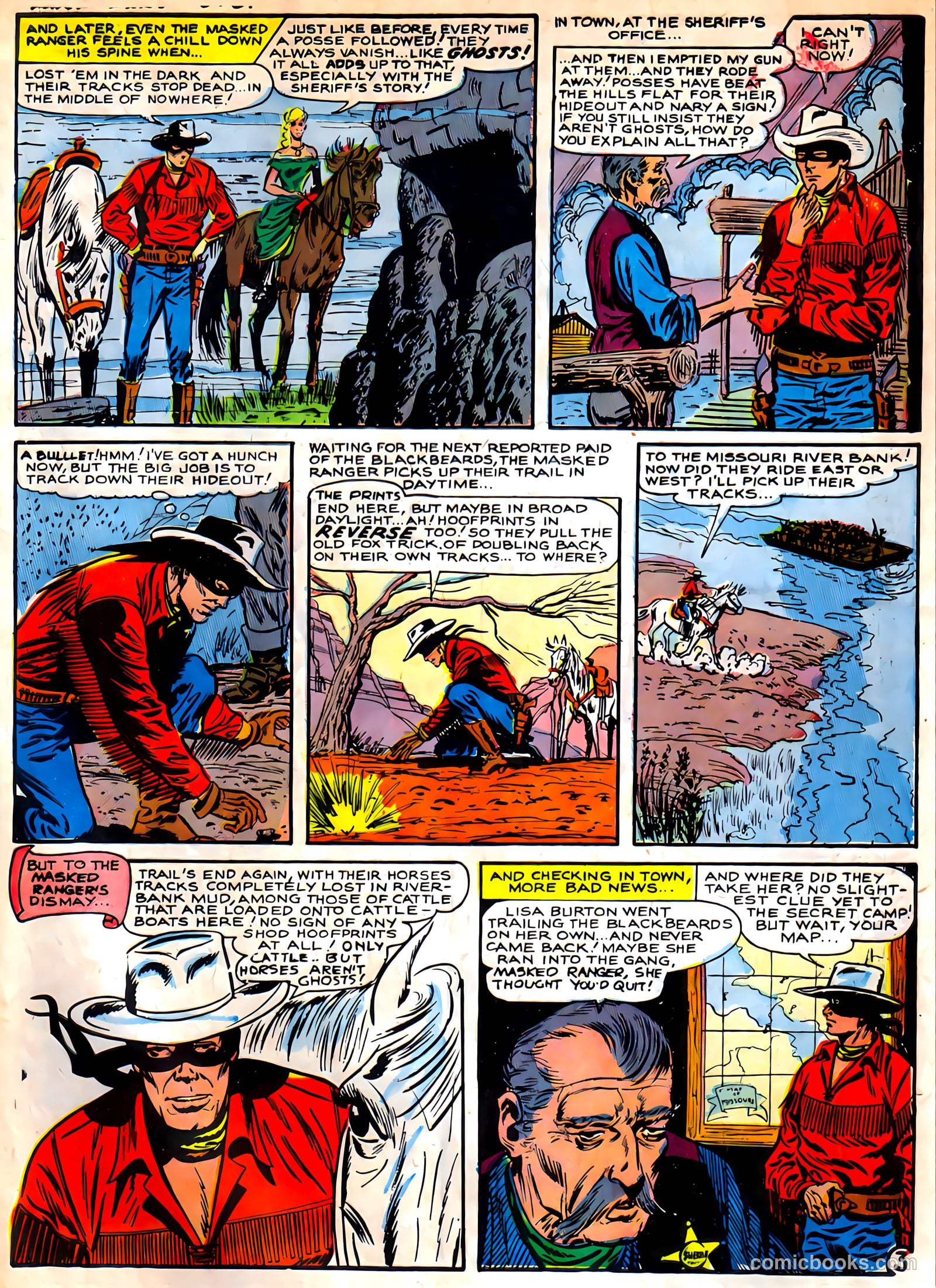 Masked Ranger #6 (1947) — page 4