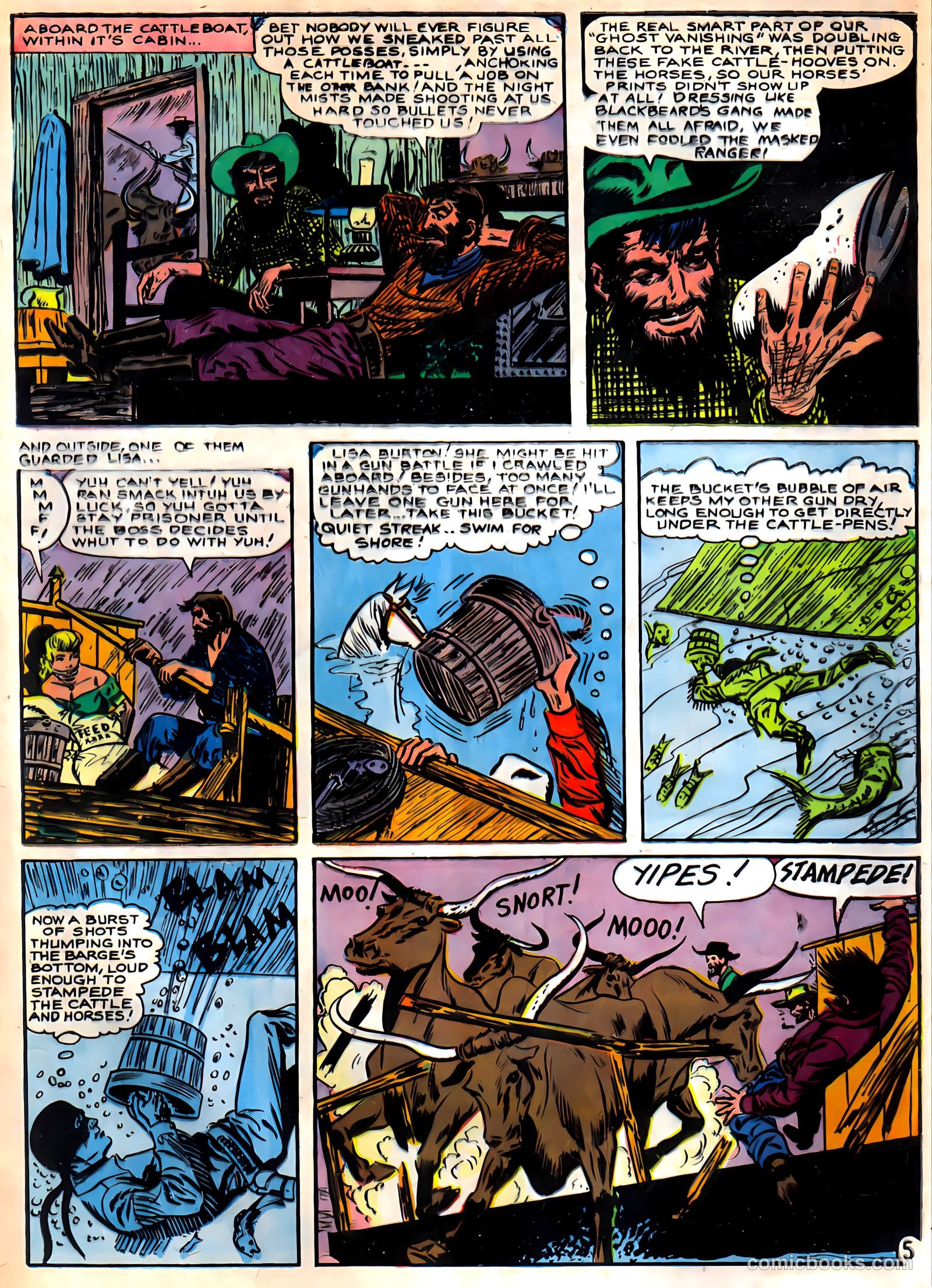 Masked Ranger #6 (1947) — page 6