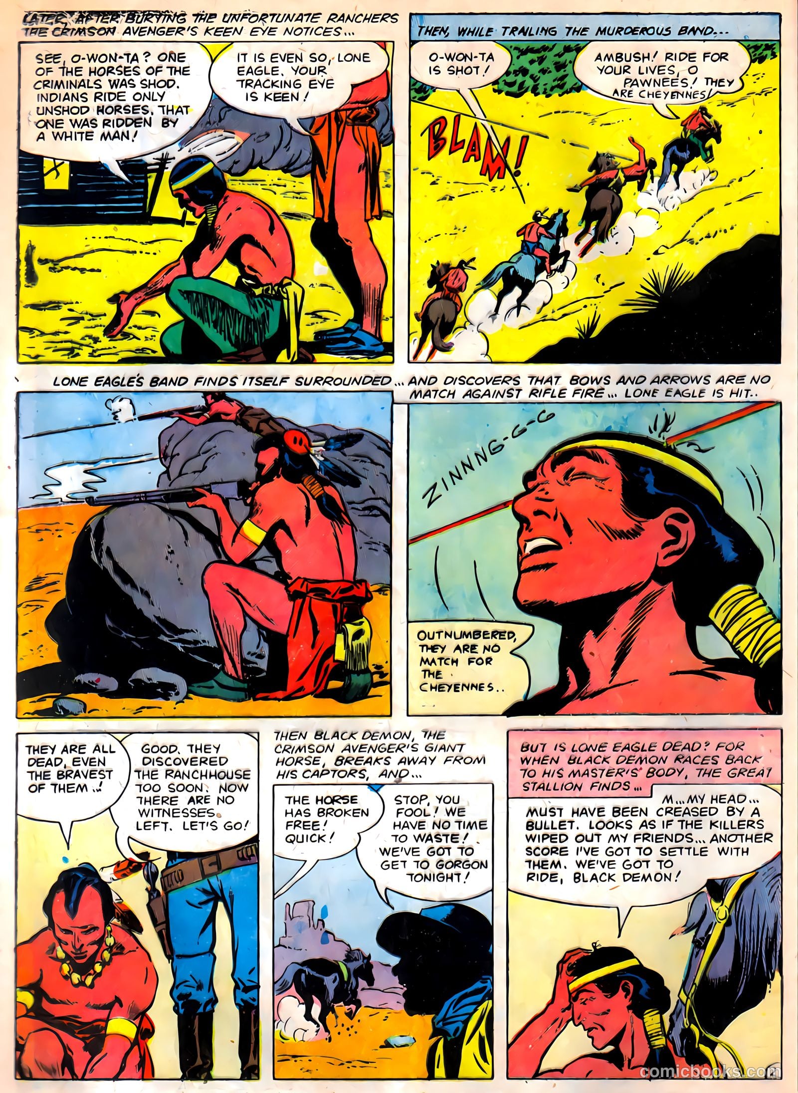 Masked Ranger #6 (1947) — page 13