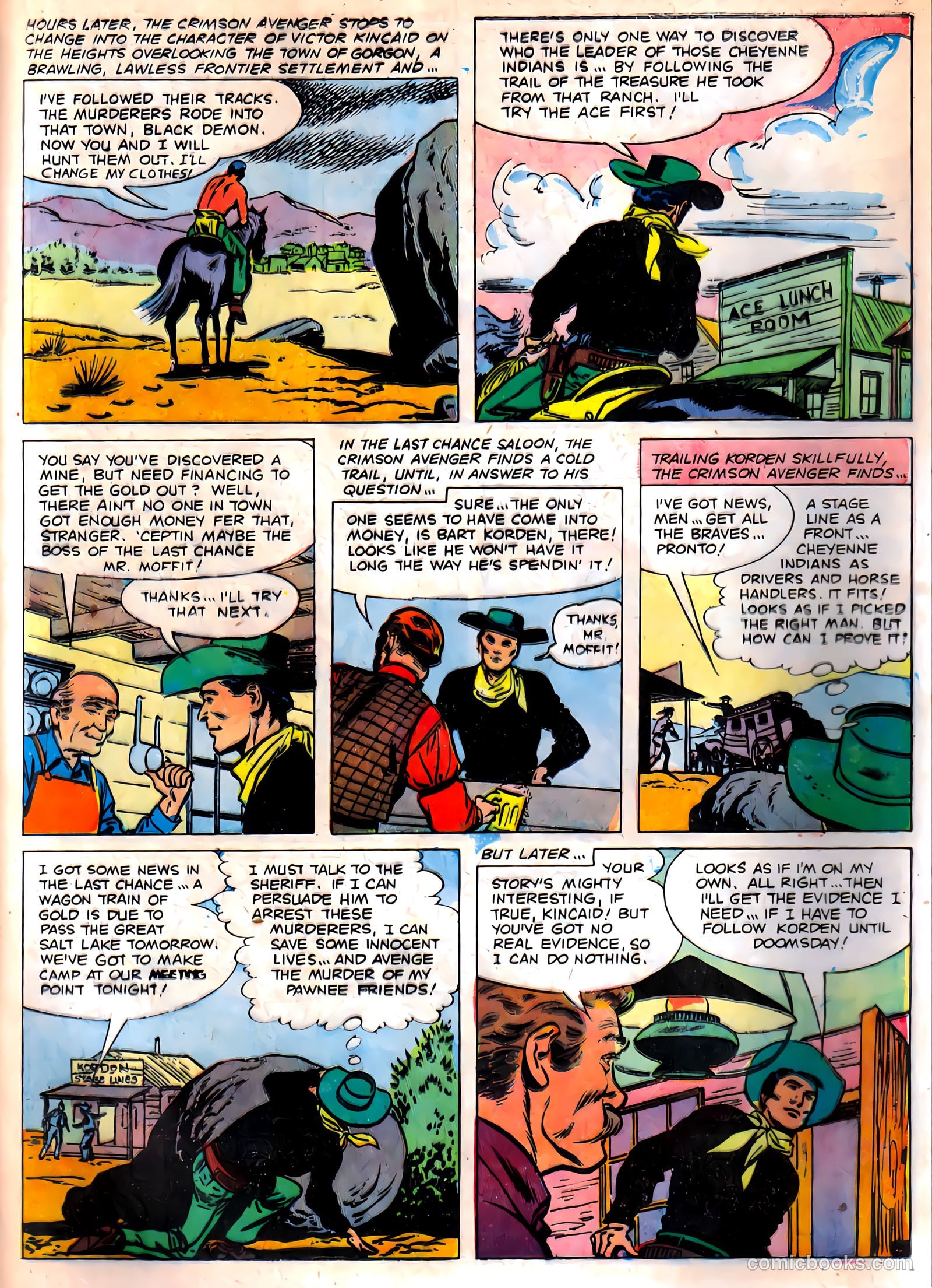 Masked Ranger #6 (1947) — page 14