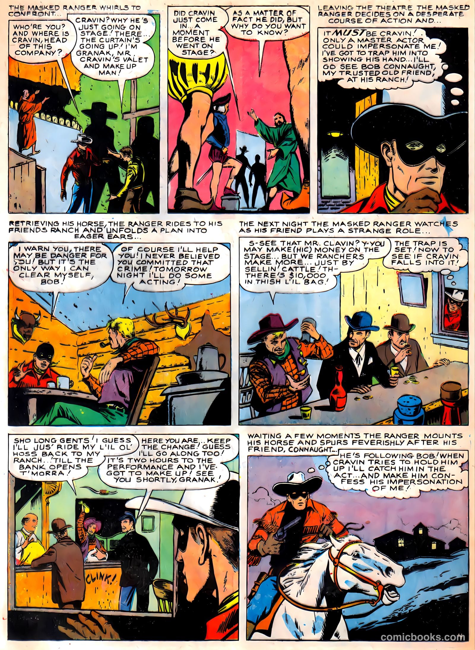 Masked Ranger #6 (1947) — page 21
