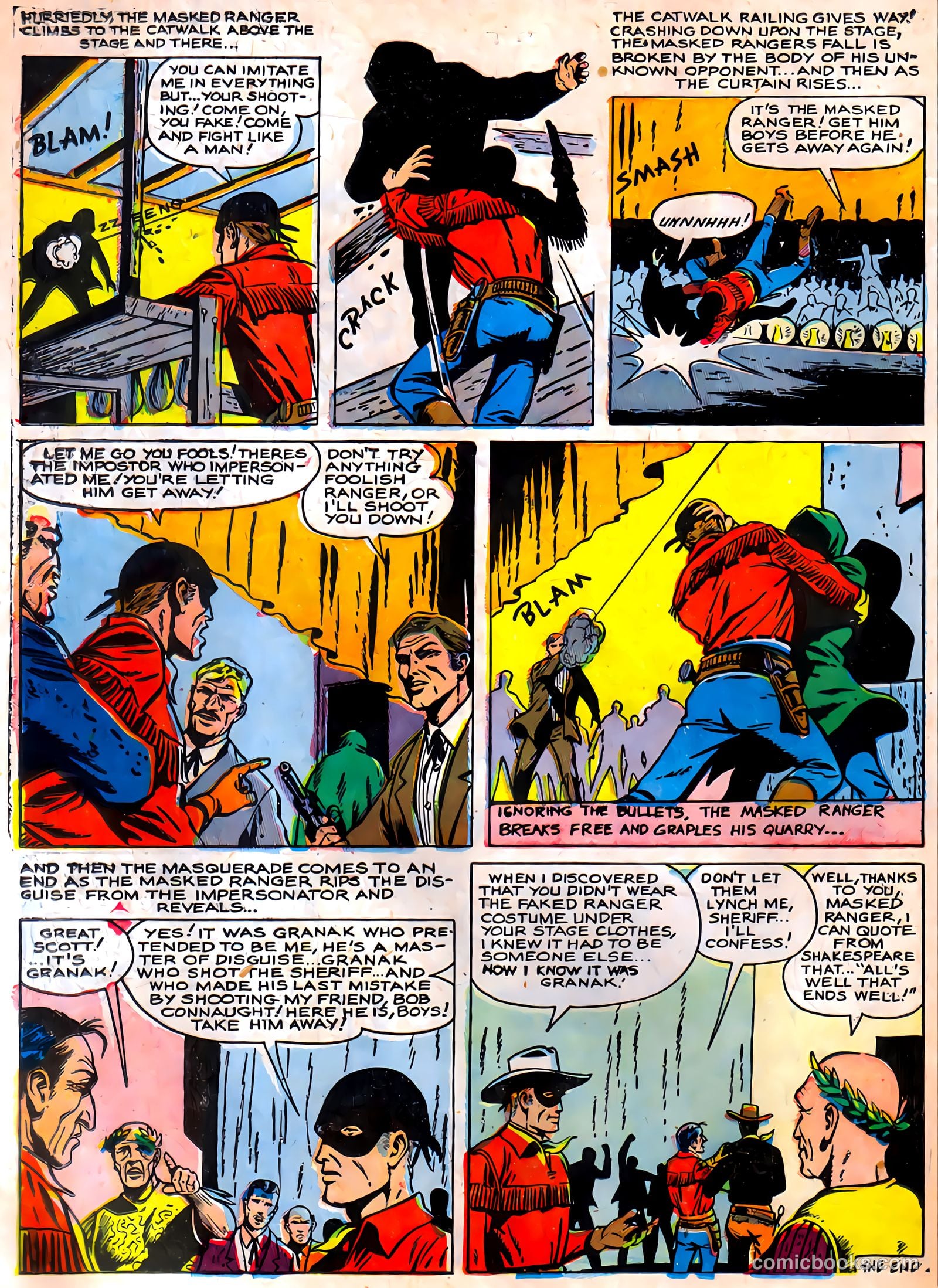 Masked Ranger #6 (1947) — page 23