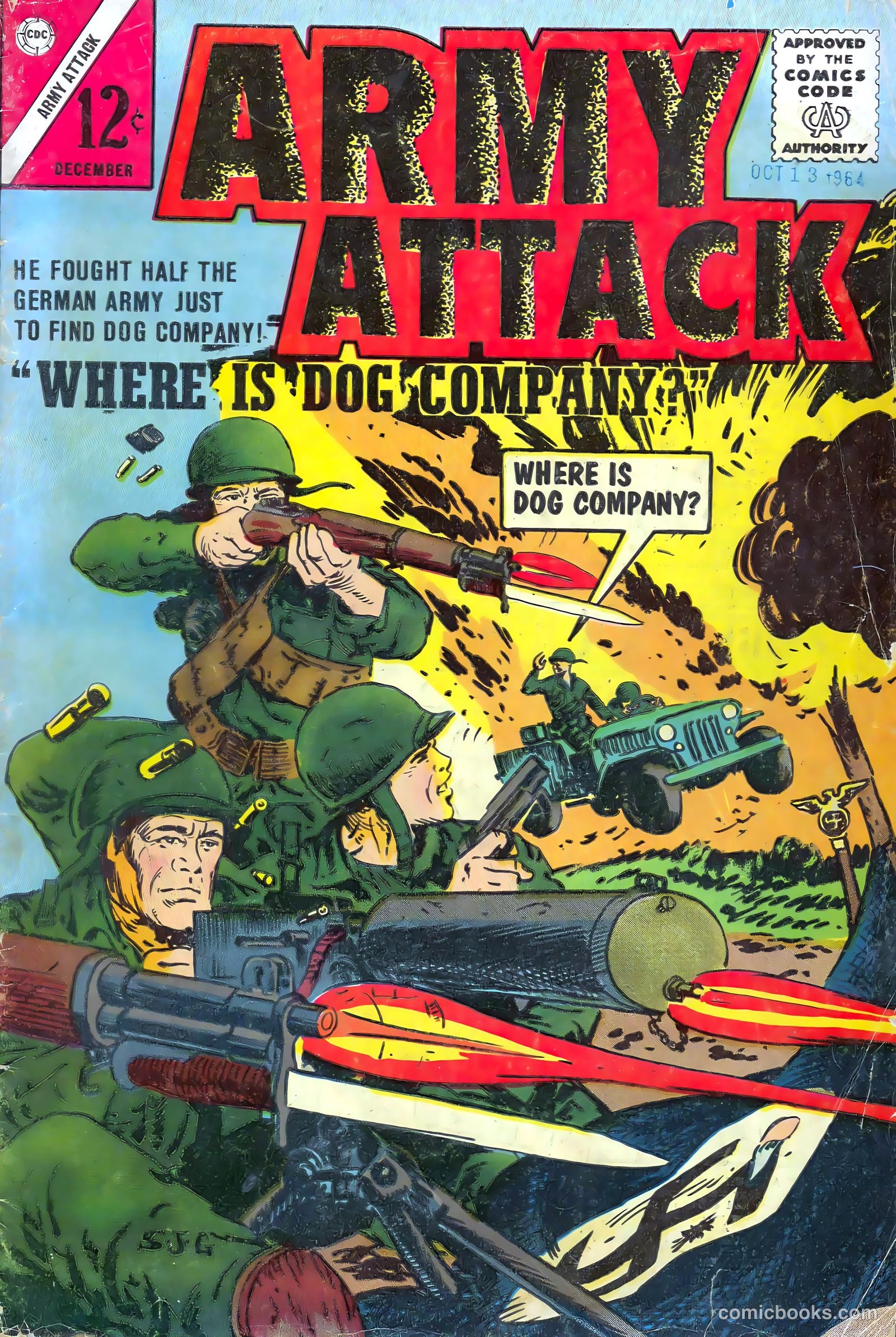 Army Attack #3 cover