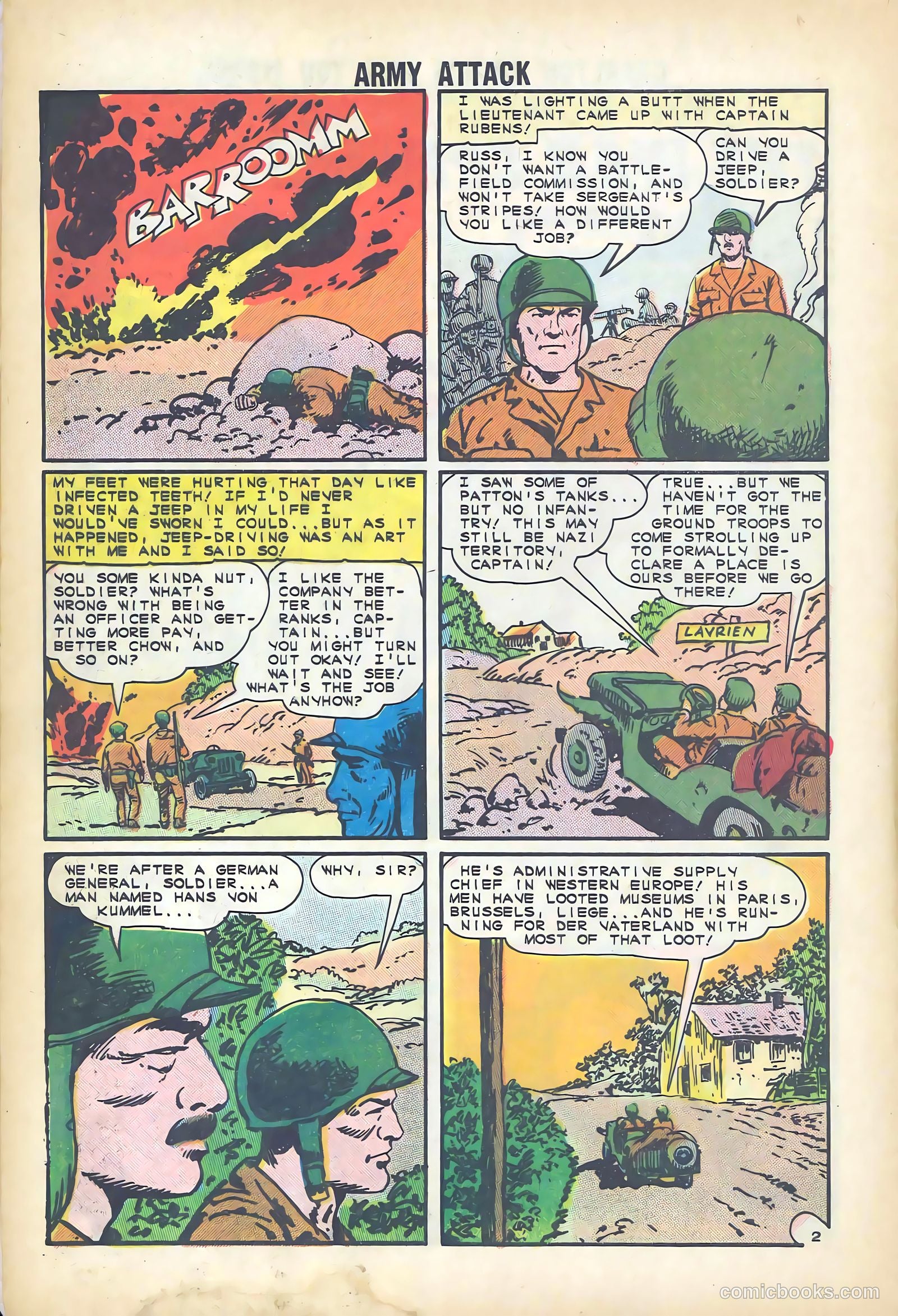 Army Attack #3 (1964) — page 4