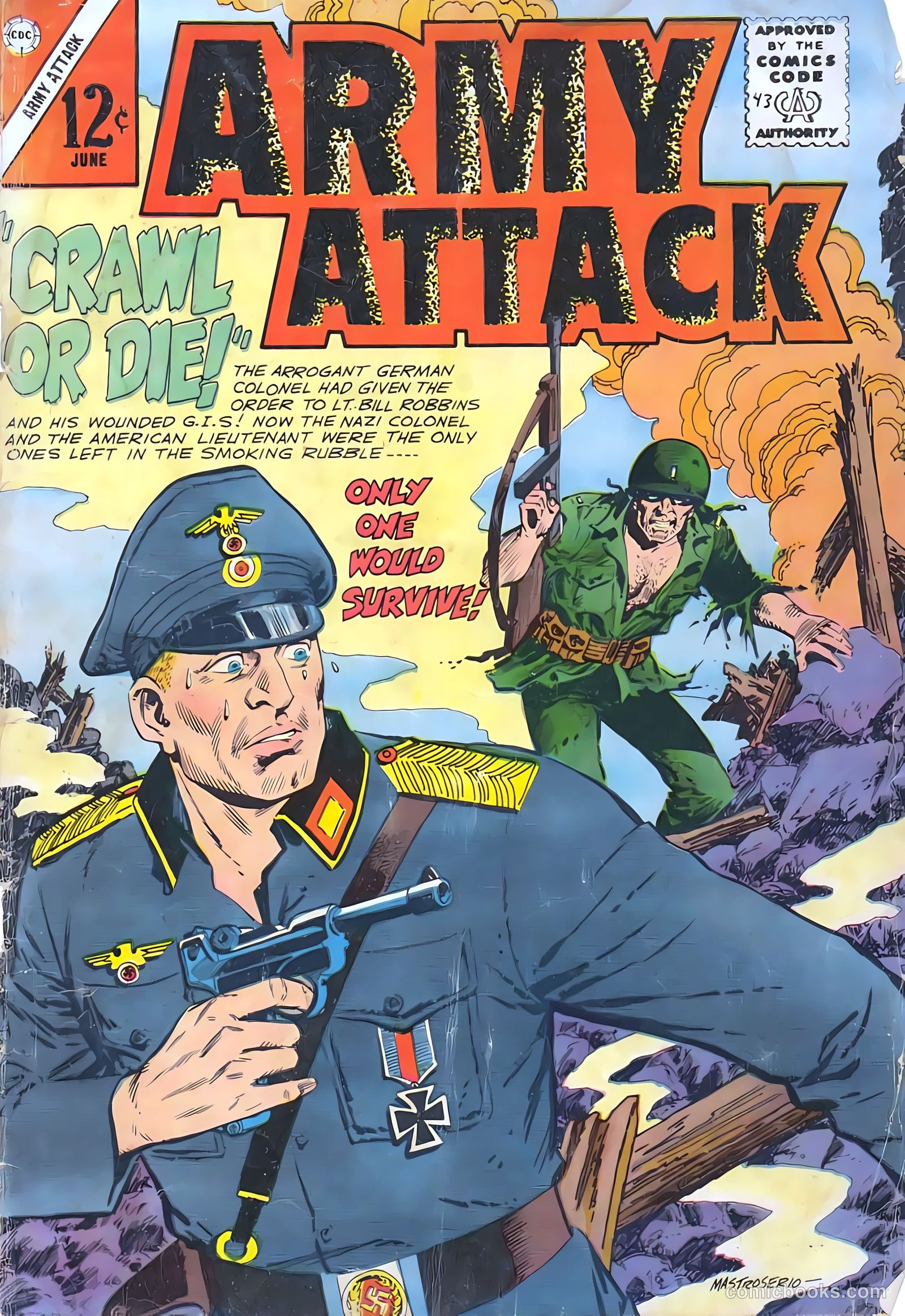 Army Attack #43 cover