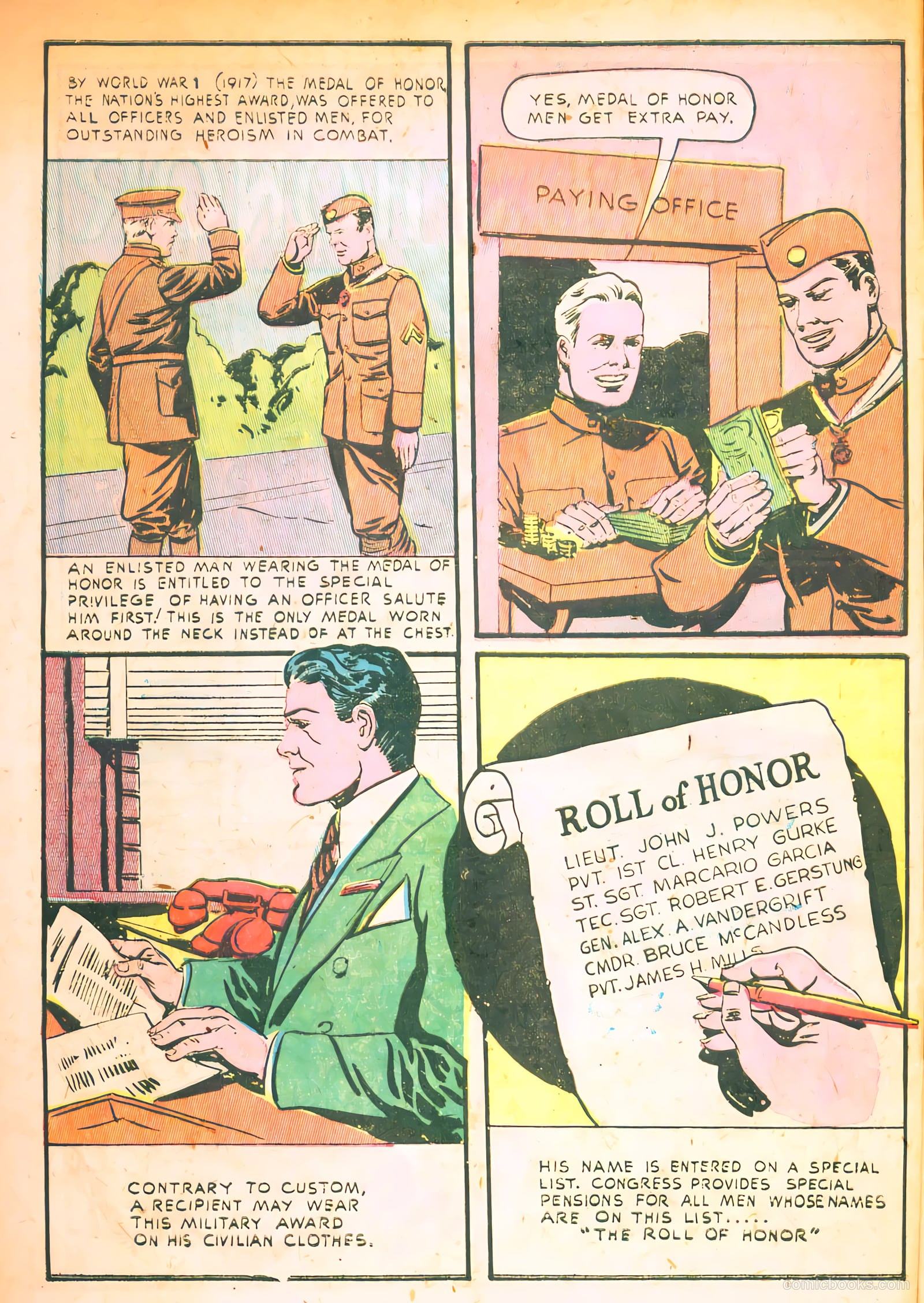 Medal of Honor Comics #1 (1946) — page 3