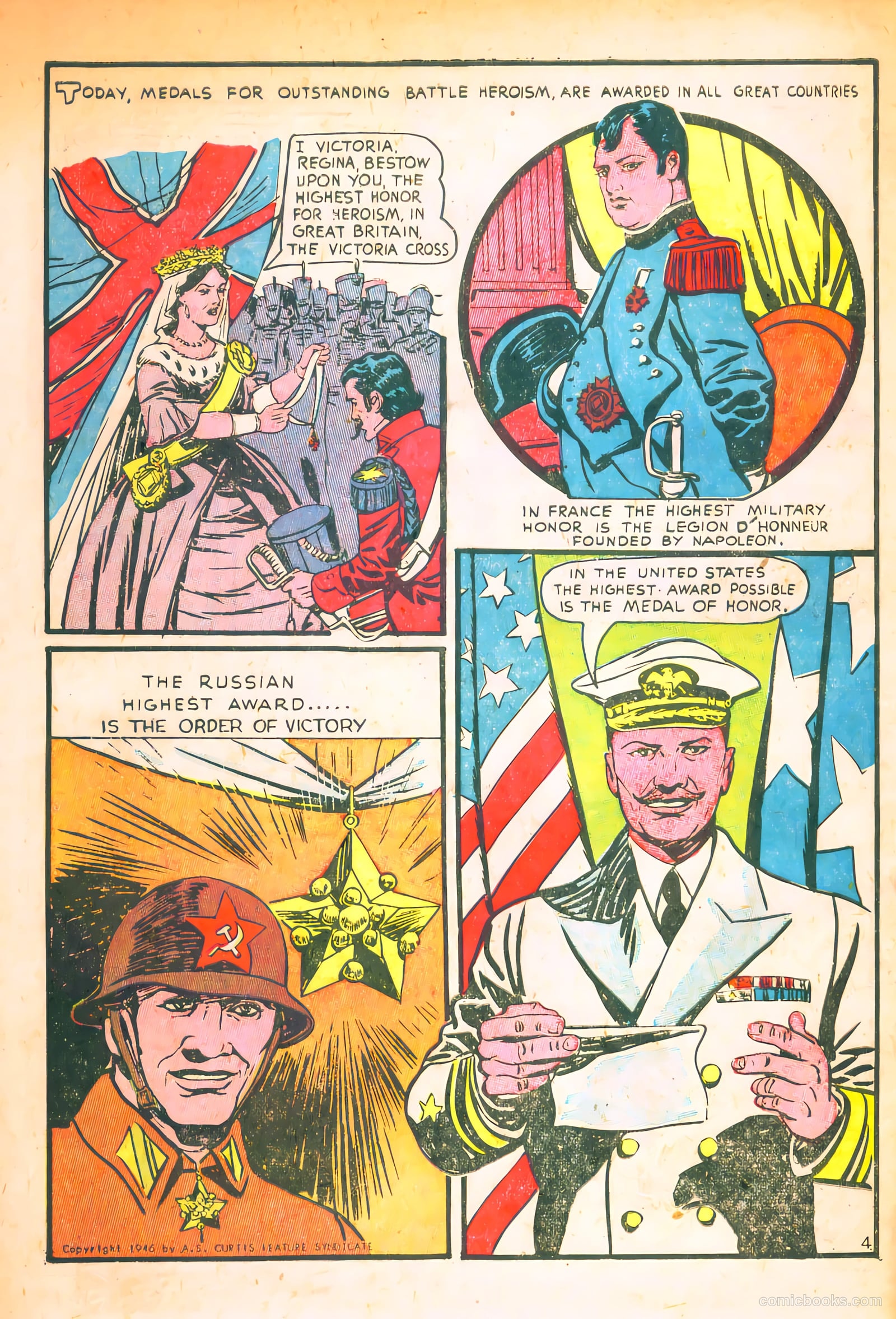 Medal of Honor Comics #1 (1946) — page 5